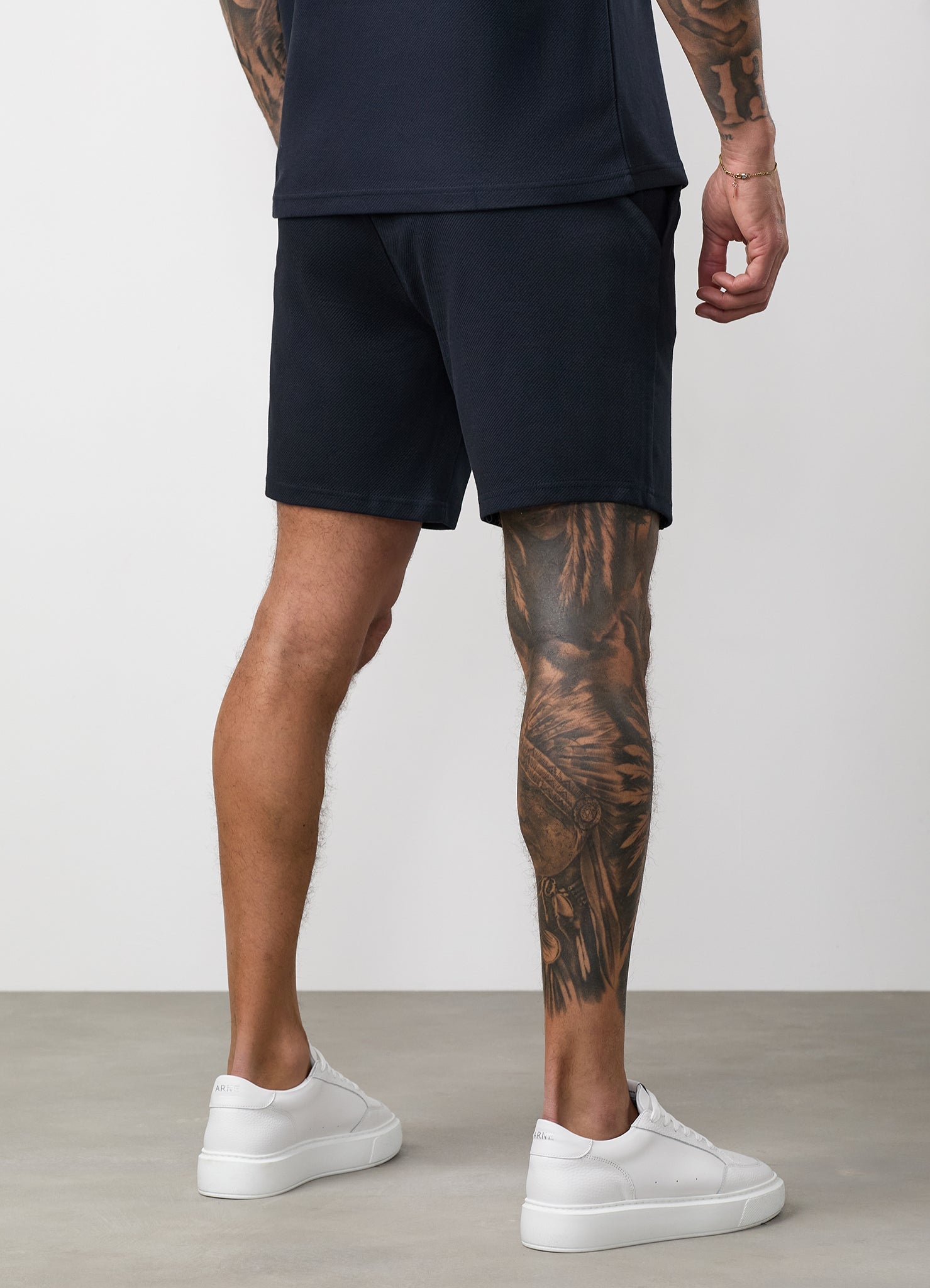 Gym King Portals Texture Short - Navy