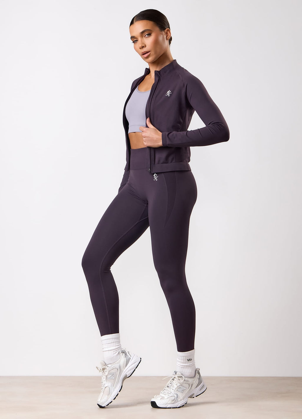 Gym King Power Lightweight Seamless Funnel - Deep Purple