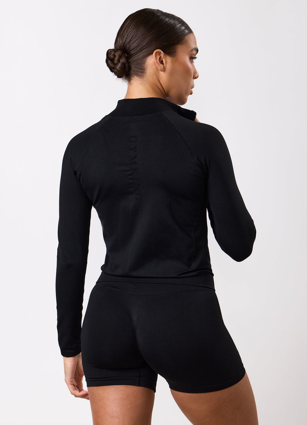 Gym King Power Lightweight Seamless Funnel - Black