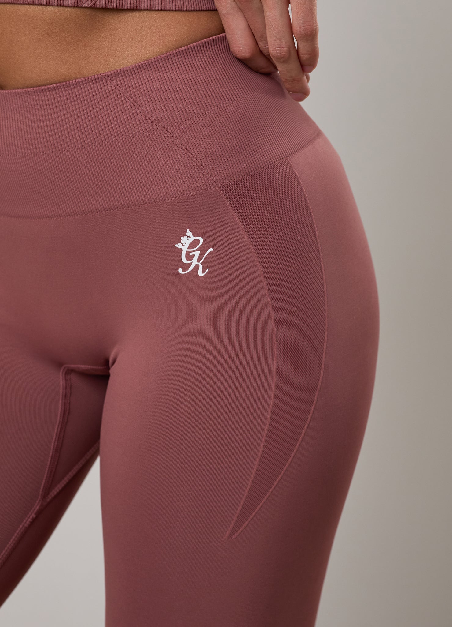 Gym King Power Lightweight Seamless Legging - Chestnut