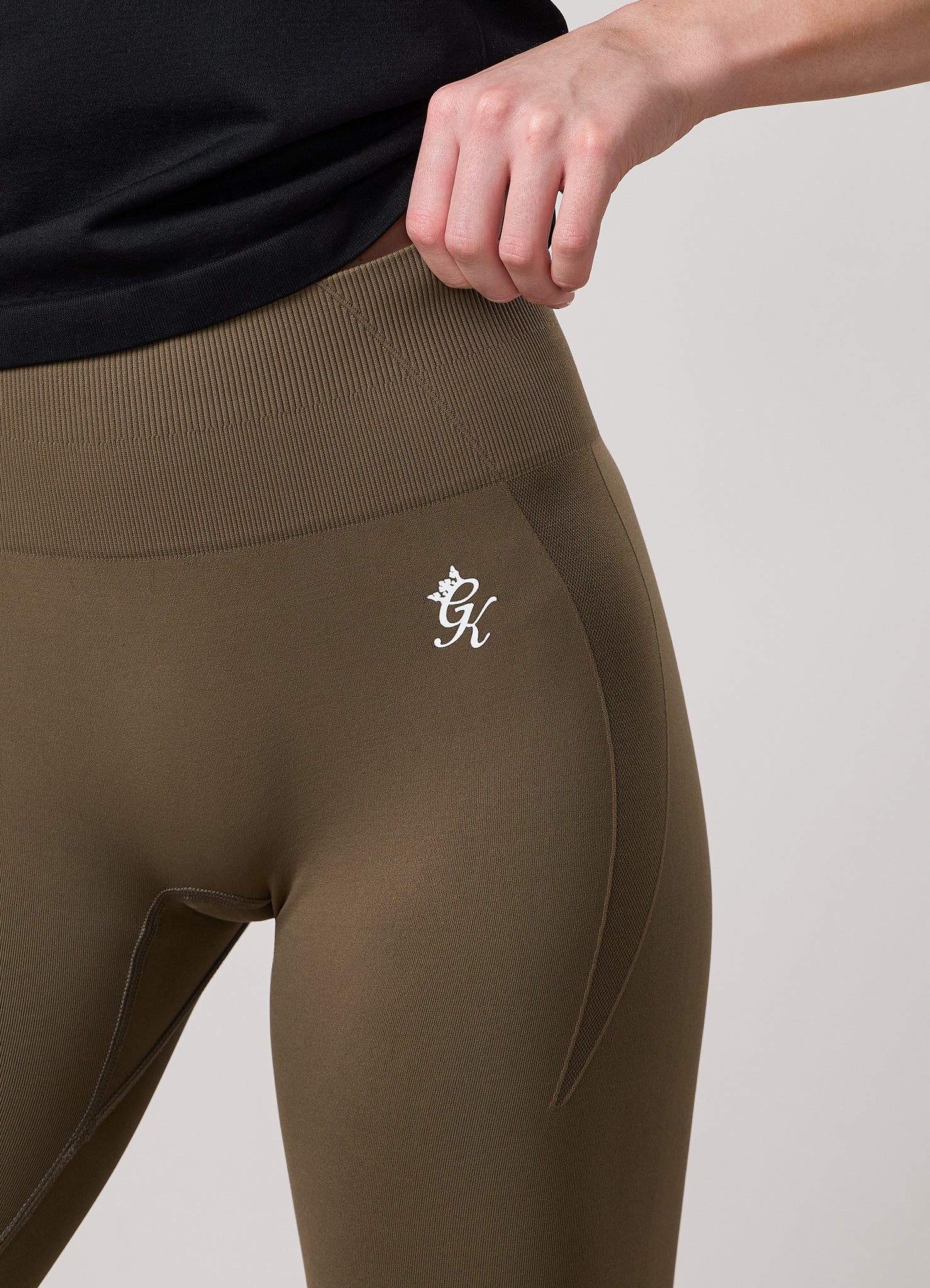 Gym King Power Lightweight Seamless Legging - Mosswood
