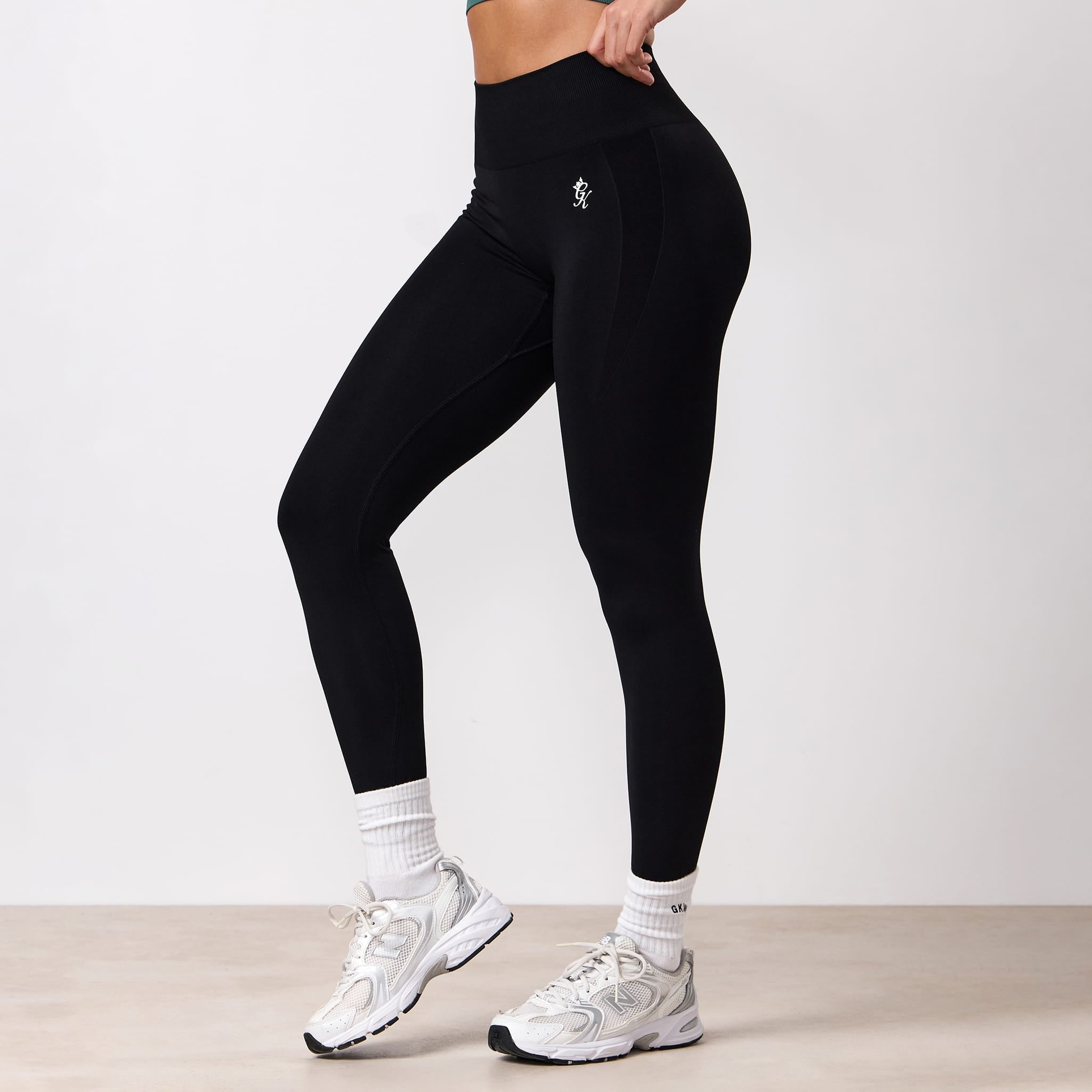 Gym King Power Lightweight Seamless Legging - Black