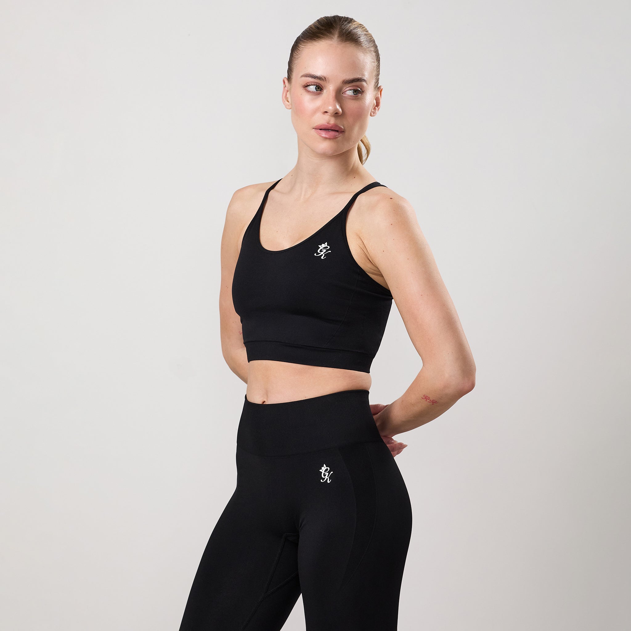 Gym King Power Lightweight Seamless Tank - Black
