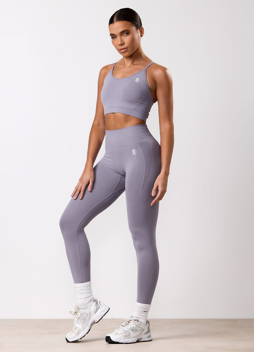 Gym King Power Lightweight Seamless Legging - Dusky Purple