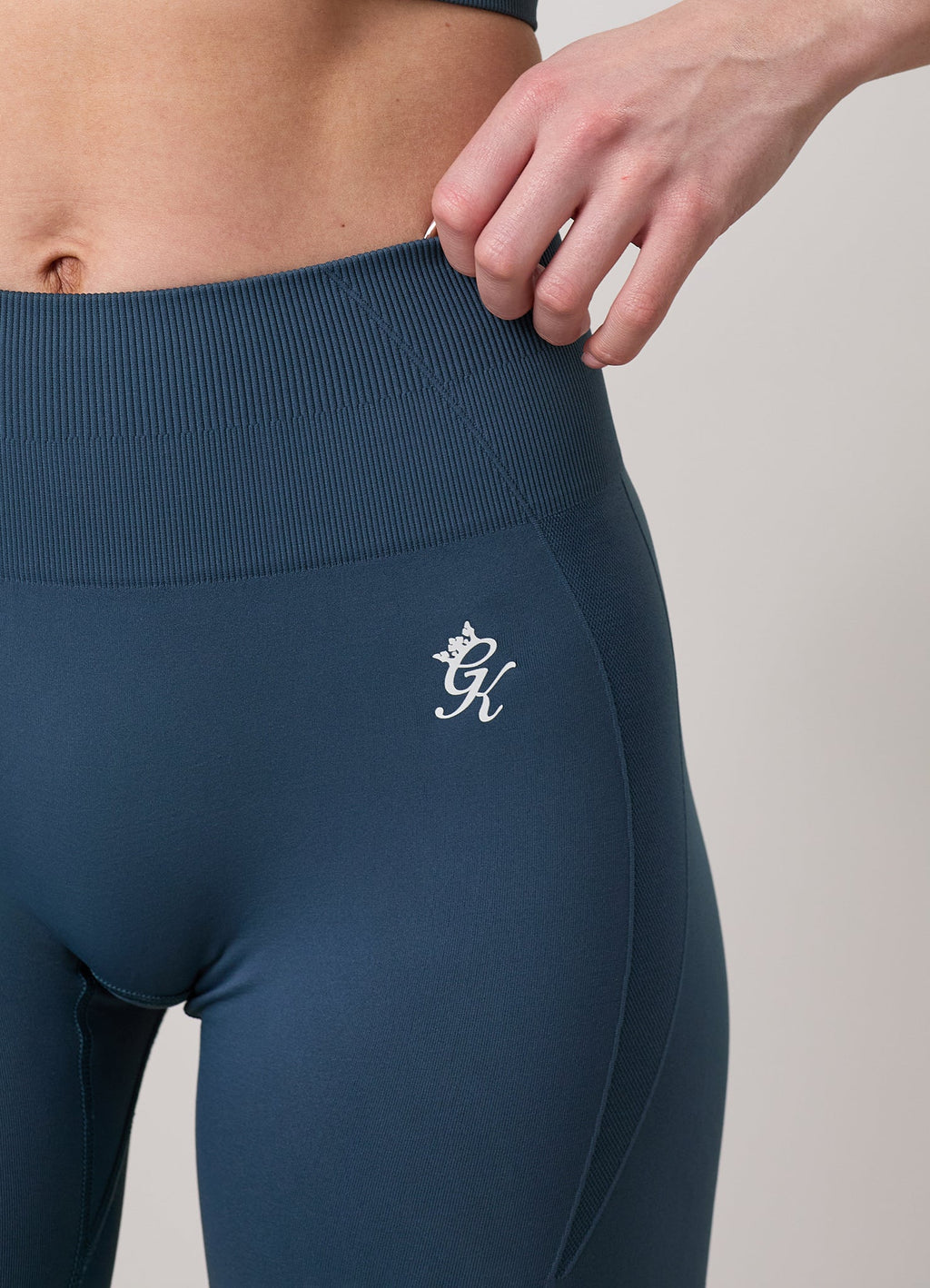 Gym King Power Lightweight Seamless Legging - Twilight Blue