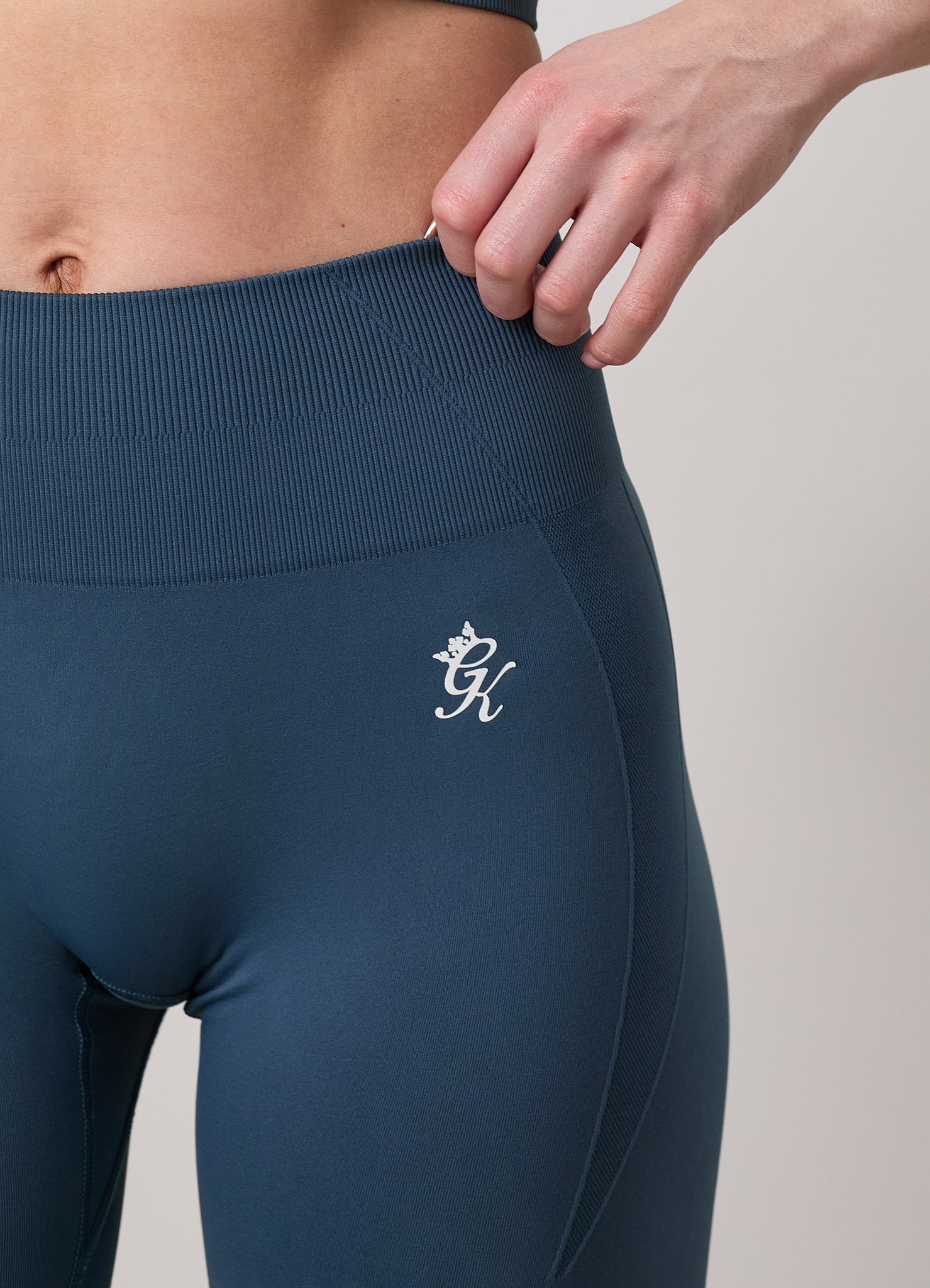 Gym King Power Lightweight Seamless Legging - Twilight Blue