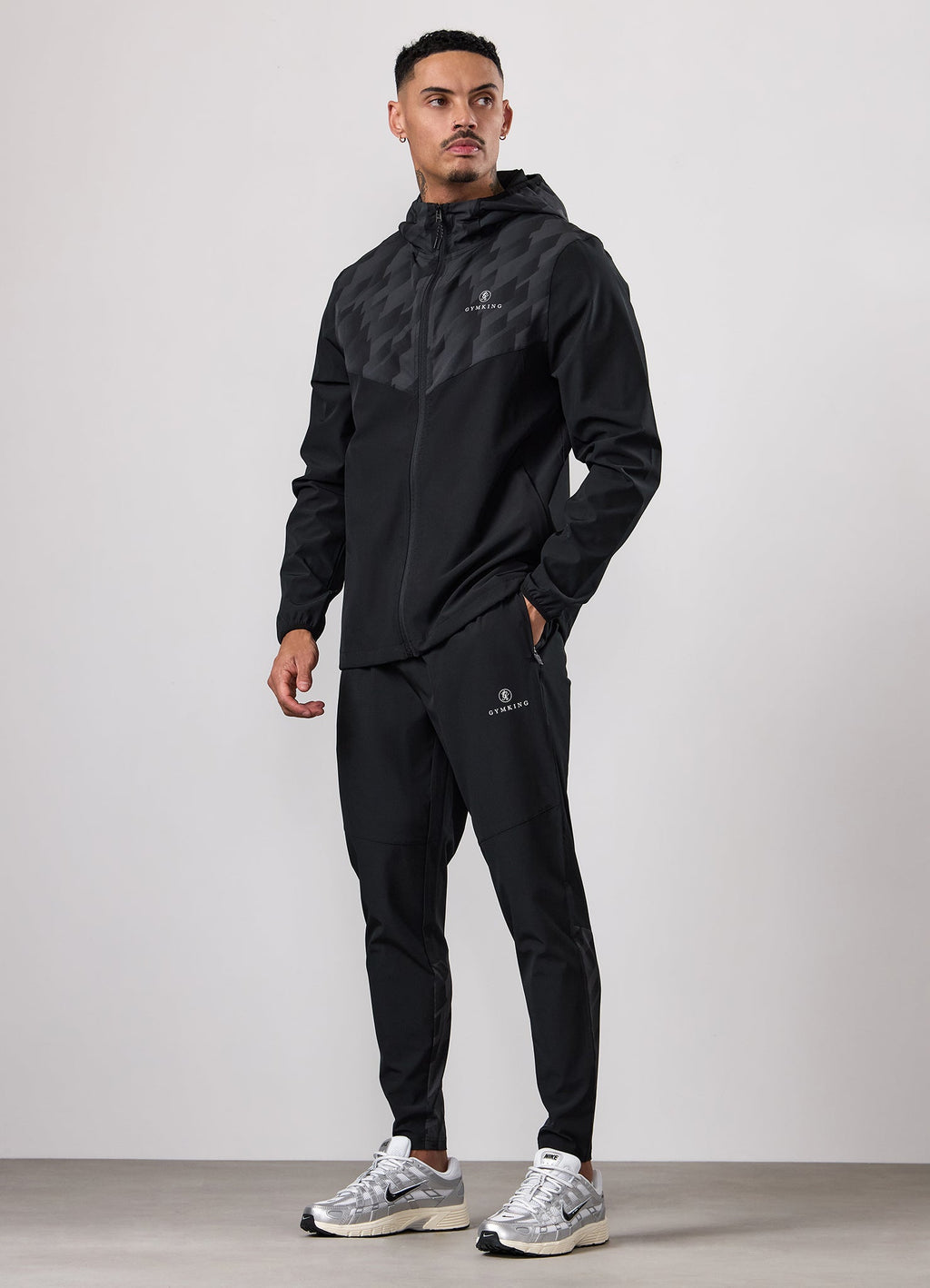 Gym King Power Training Hoodie - Black
