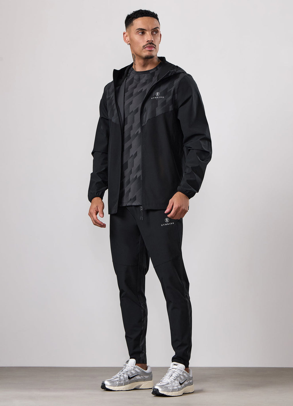 Gym King Power Training Hoodie - Black