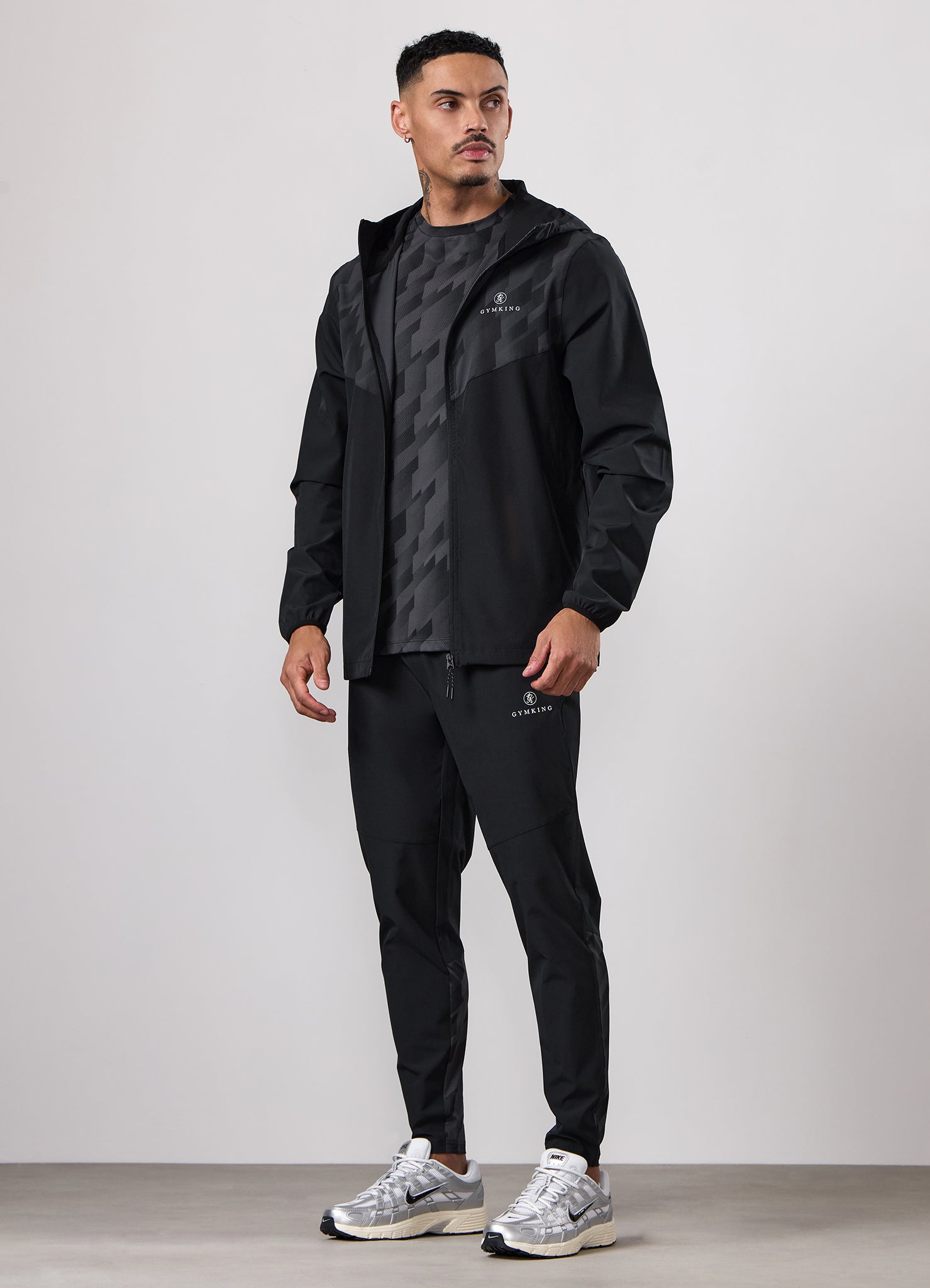 Gym King Power Training Hoodie - Black