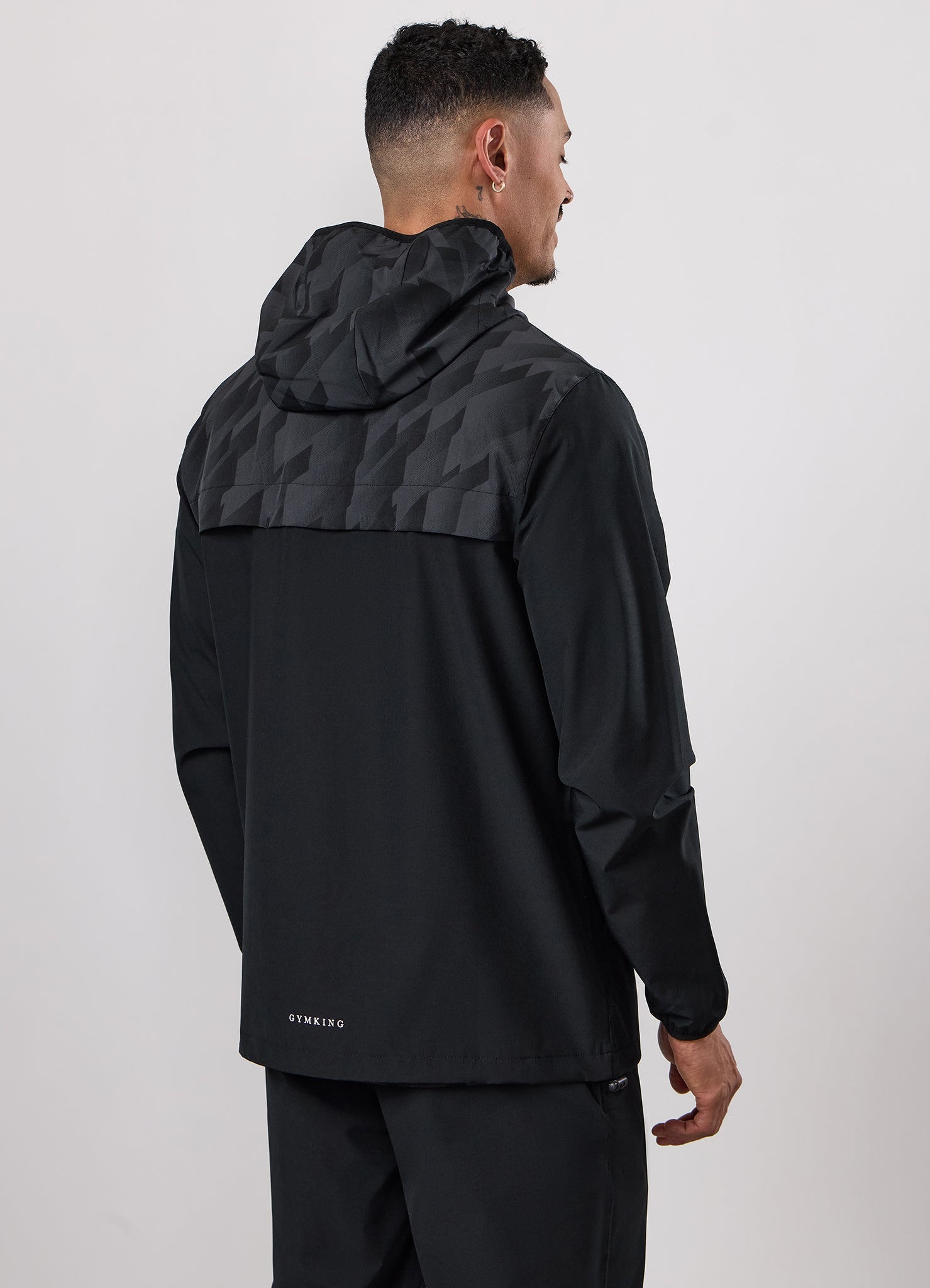 Gym King Power Training Hoodie - Black