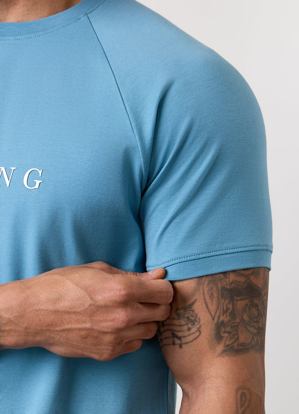 Gym King Pro Logo Tee - Blue