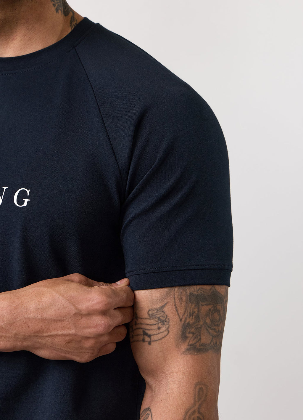 Gym King Pro Logo Tee - Navy
