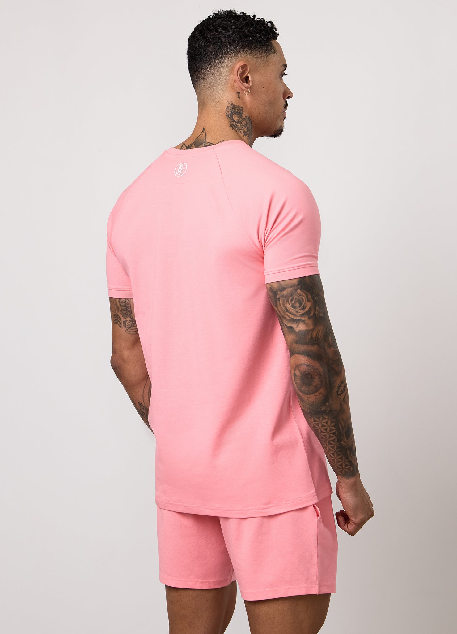 Gym King Pro Logo Tee - Pink