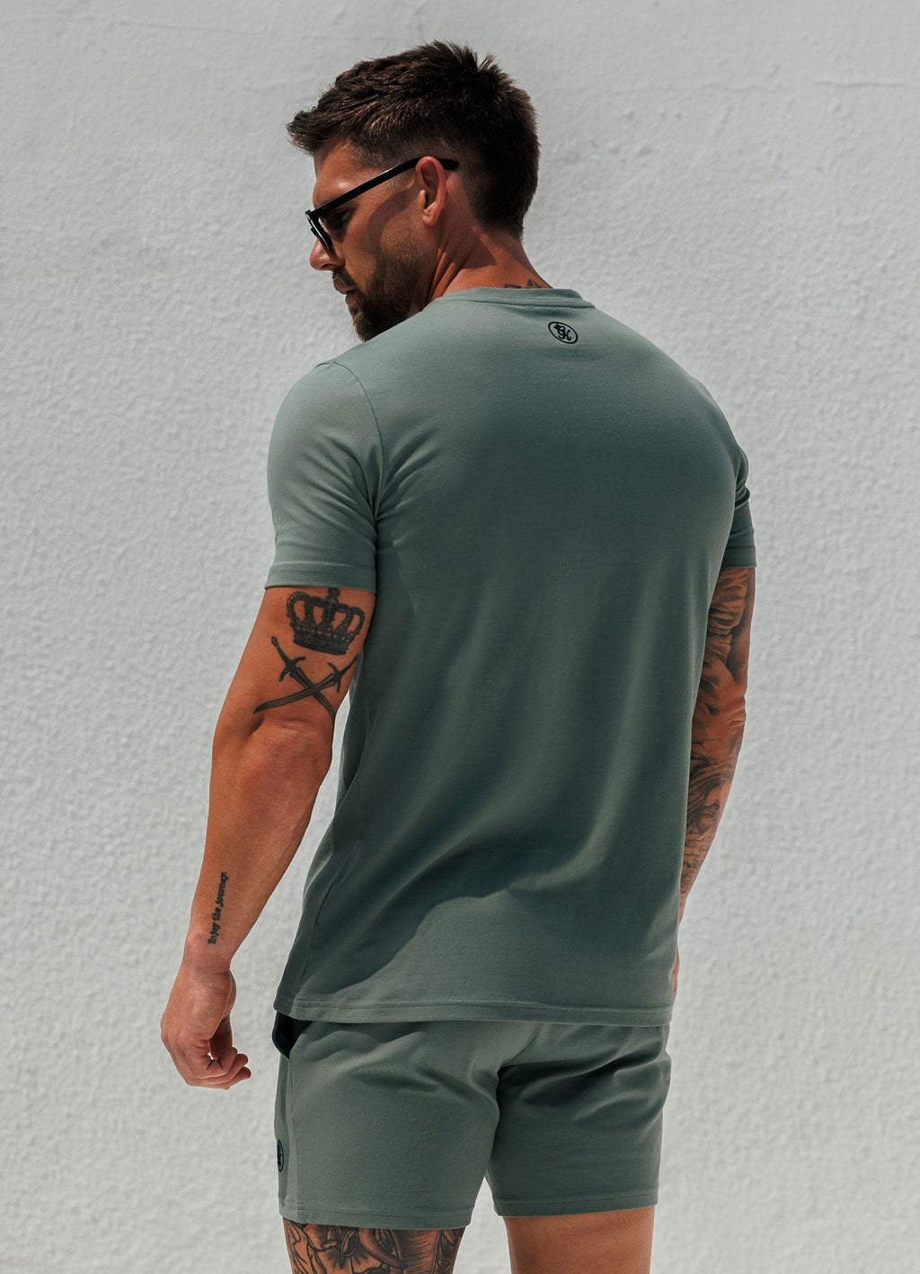 Gym King Pro Logo V2 Jersey Tee - Fern