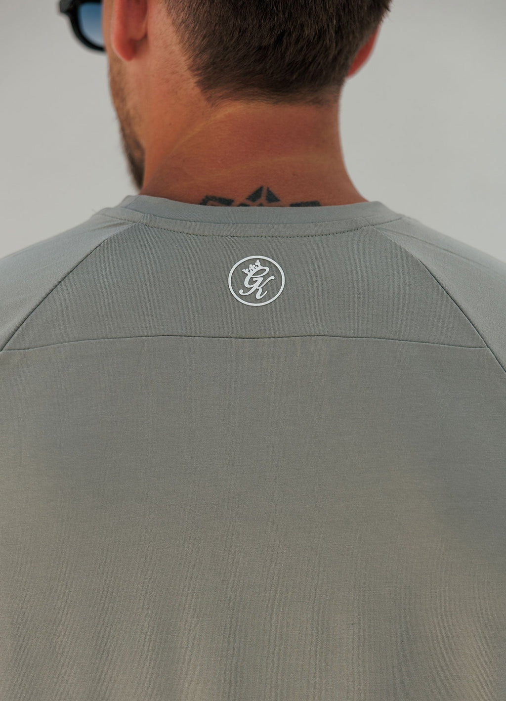 Gym King Pro Logo Tee - Soft Khaki