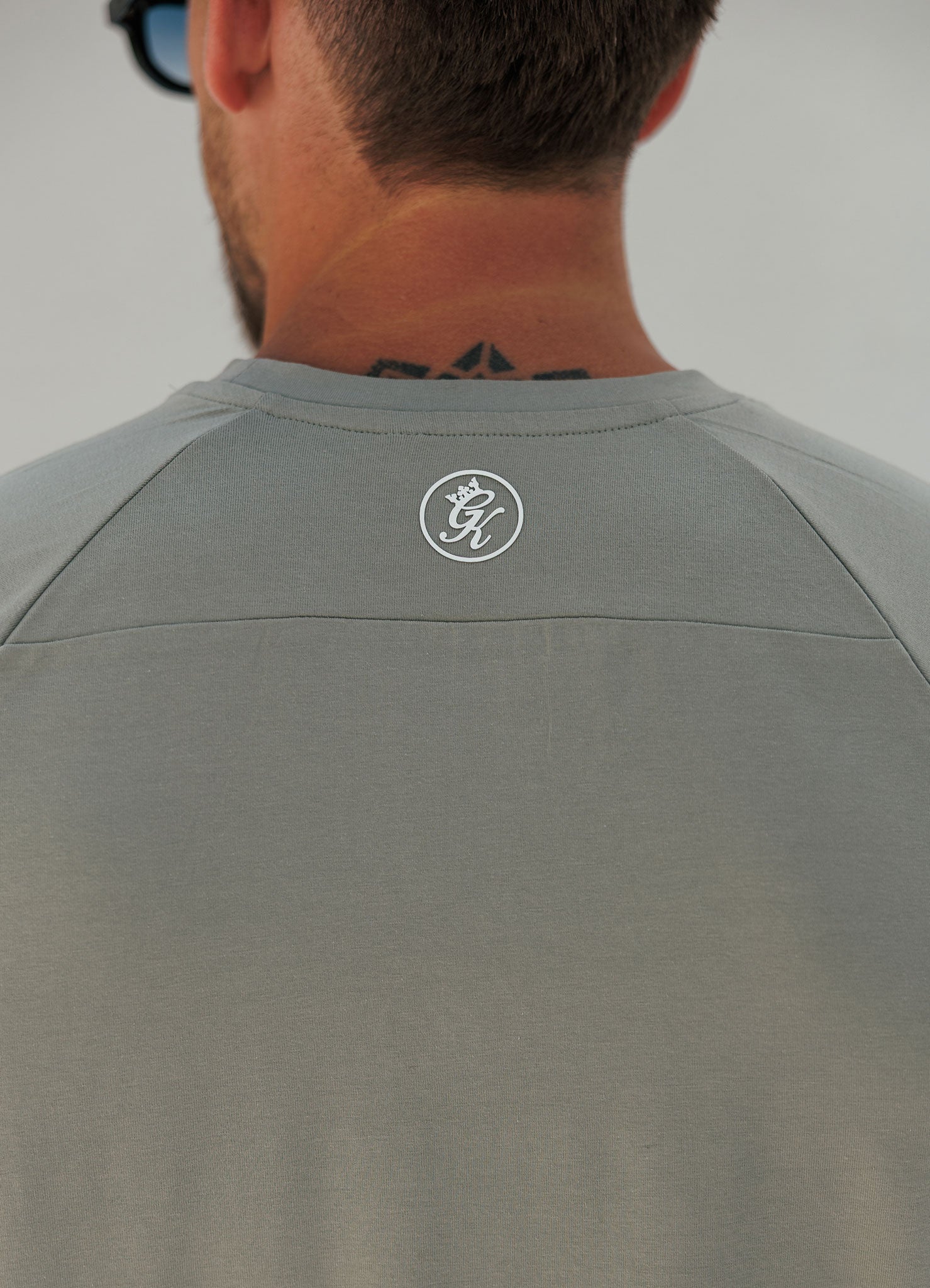 Gym King Pro Logo Tee - Soft Khaki