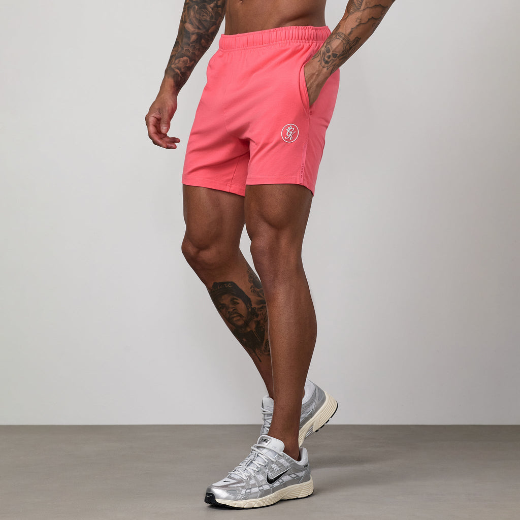 Gym King Pro Jersey Short - Coral