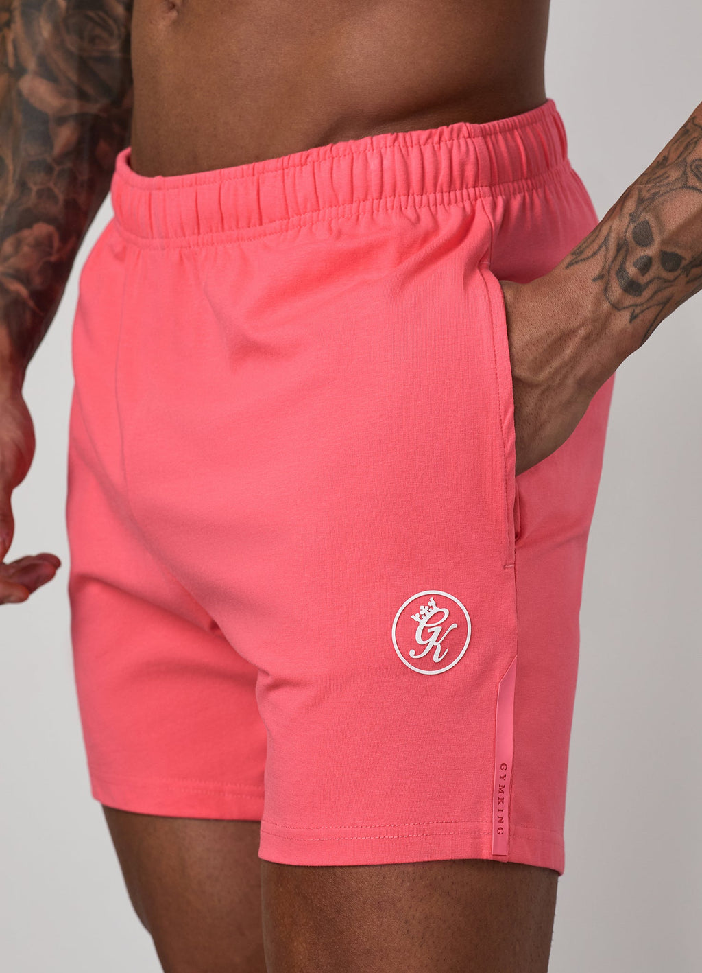 Gym King Pro Jersey Short - Coral