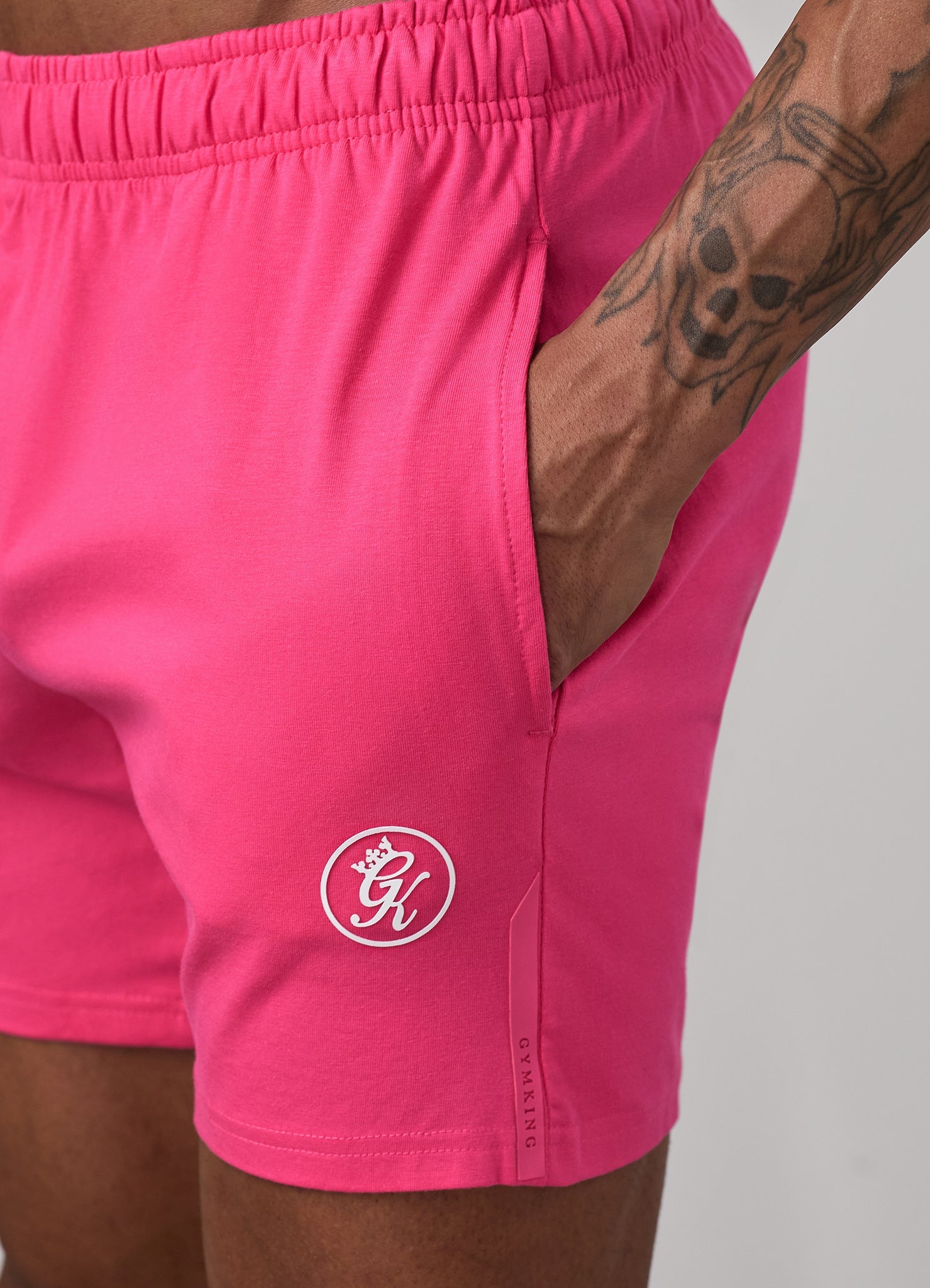 Gym King Pro Jersey Short - Pink