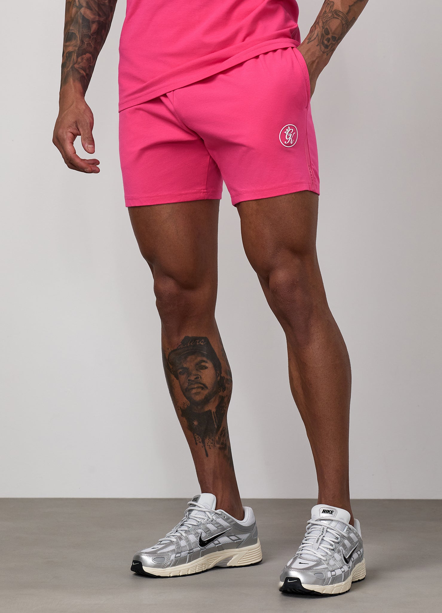 Gym King Pro Jersey Short - Pink