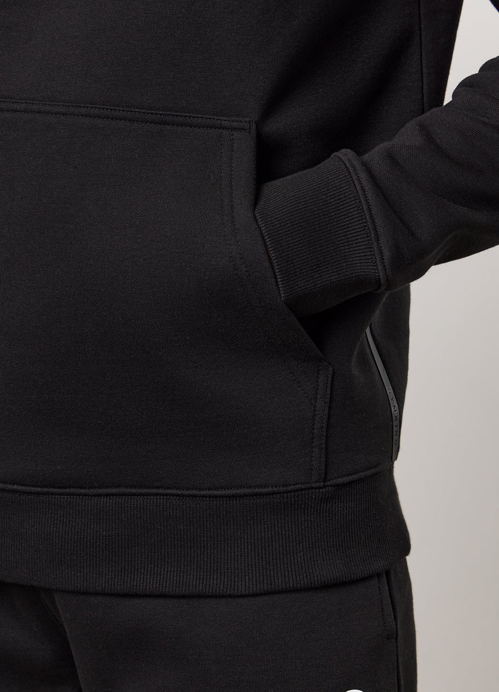 Gym King Pro Logo Hoodie - Black/White
