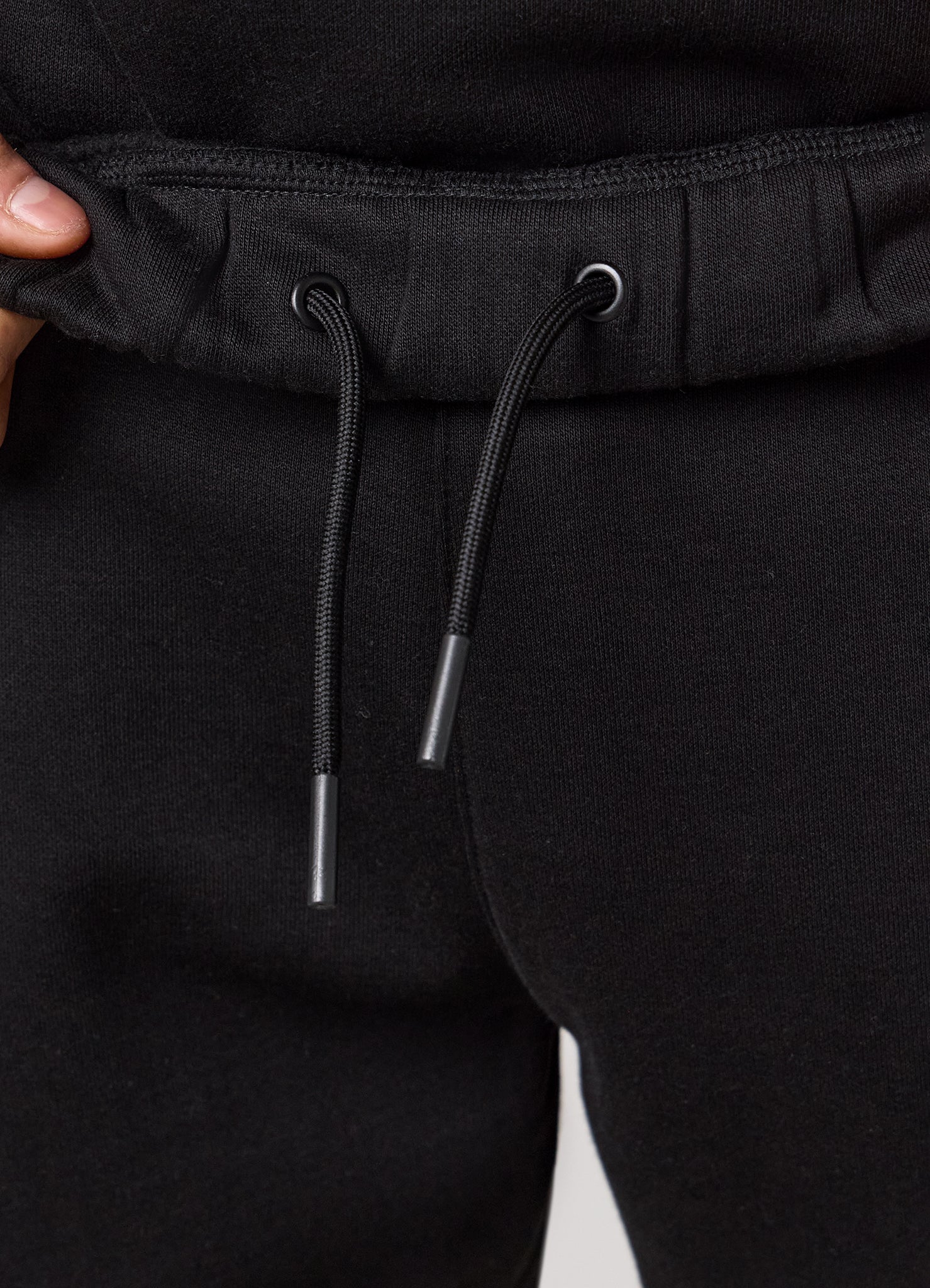Gym King Pro Logo Jogger - Black/White