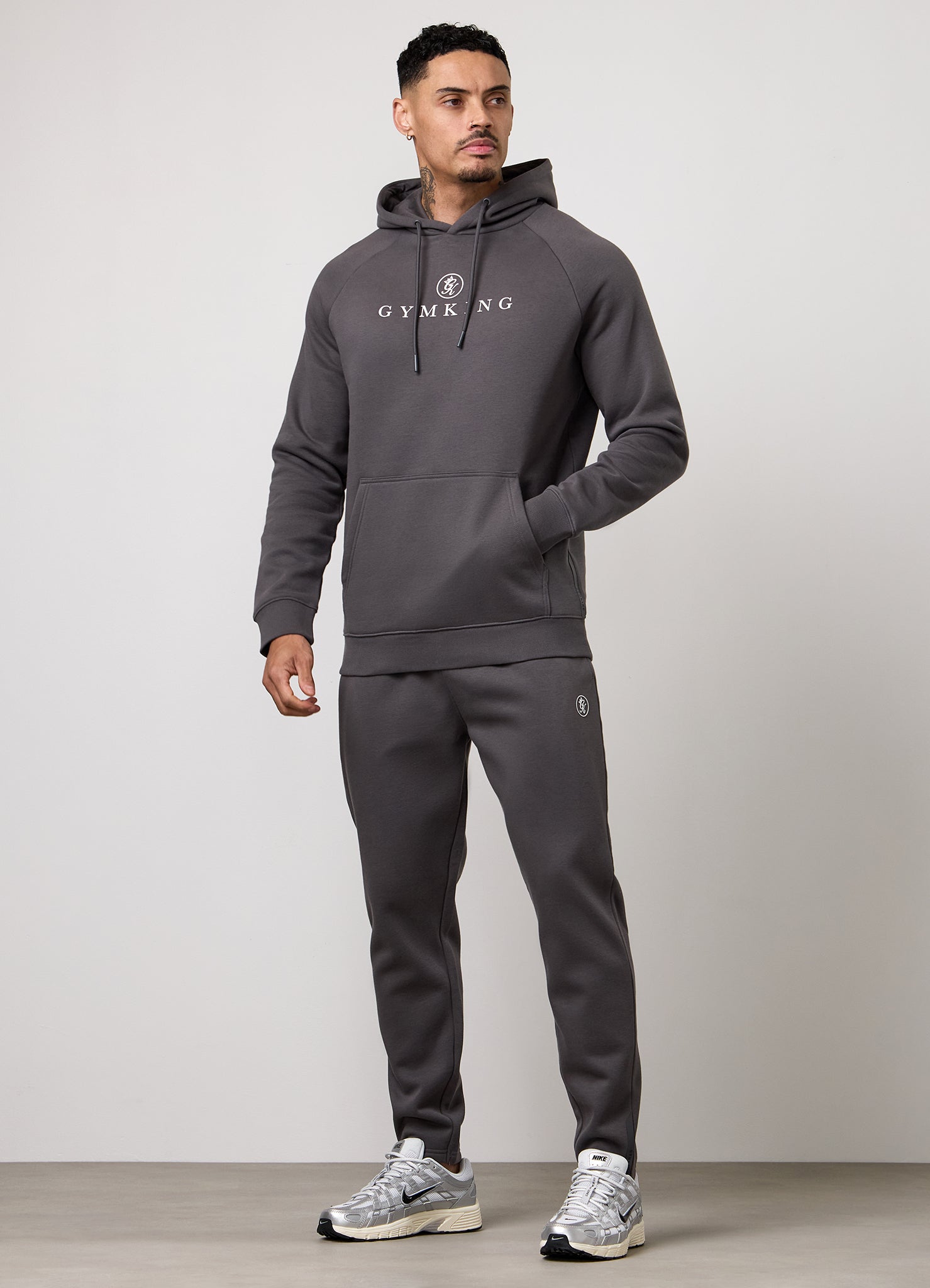 Gym King Pro Logo Hoodie - Graphite