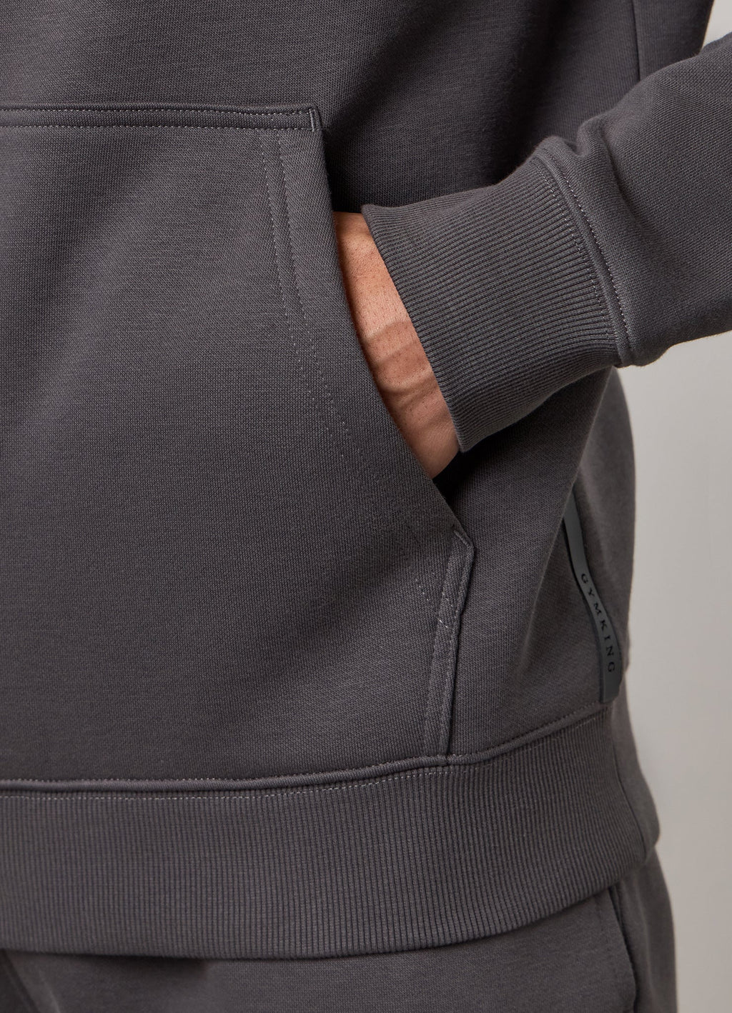 Gym King Pro Logo Hoodie - Graphite