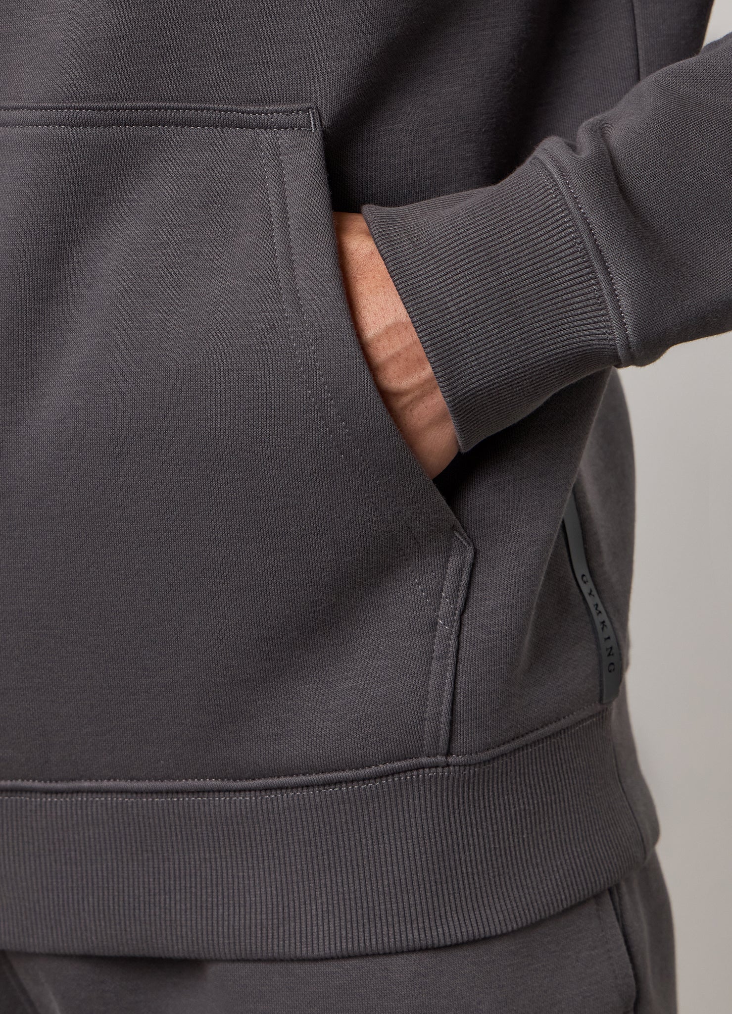Gym King Pro Logo Hoodie - Graphite