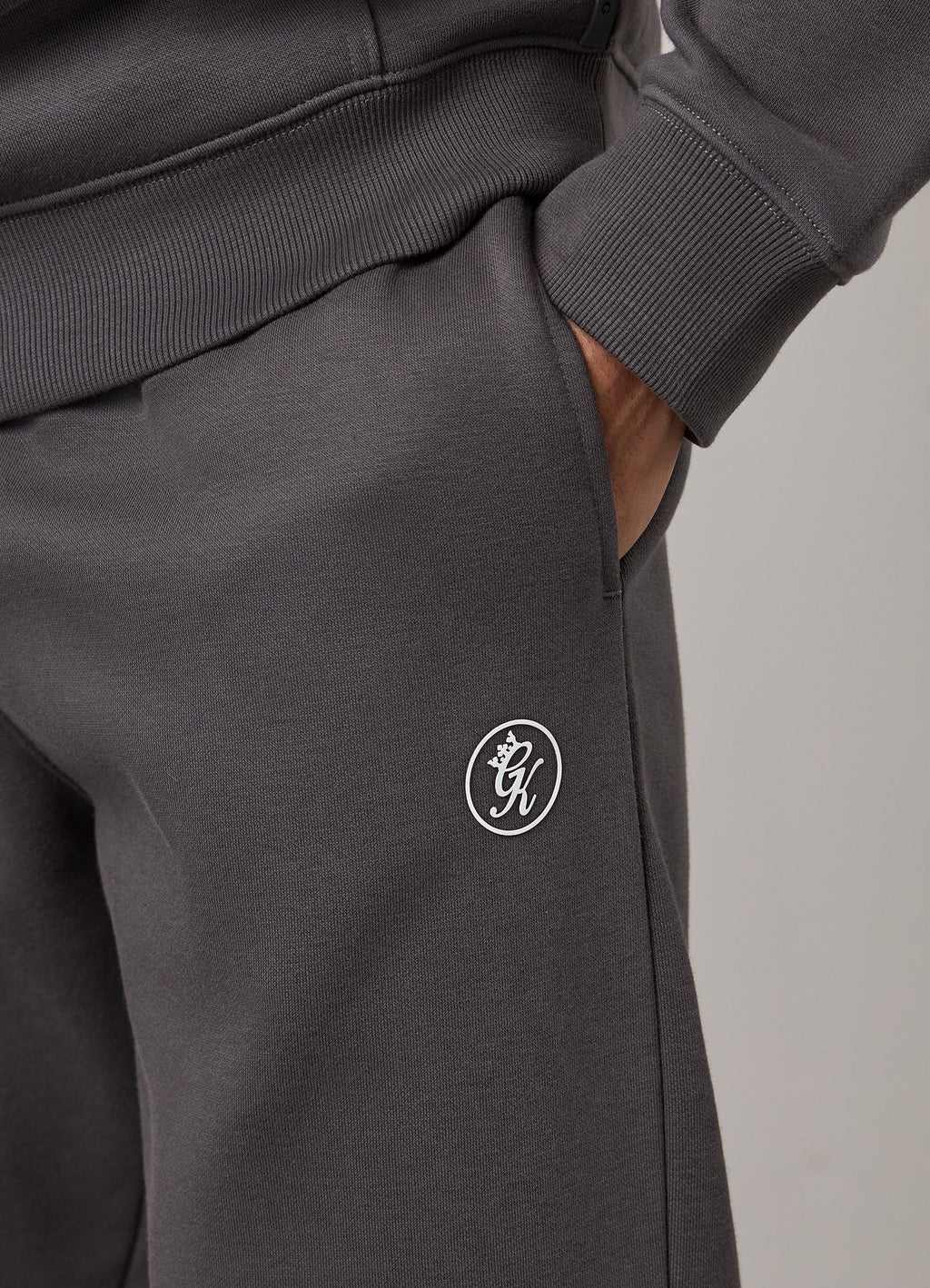 Gym King Pro Logo Jogger - Graphite