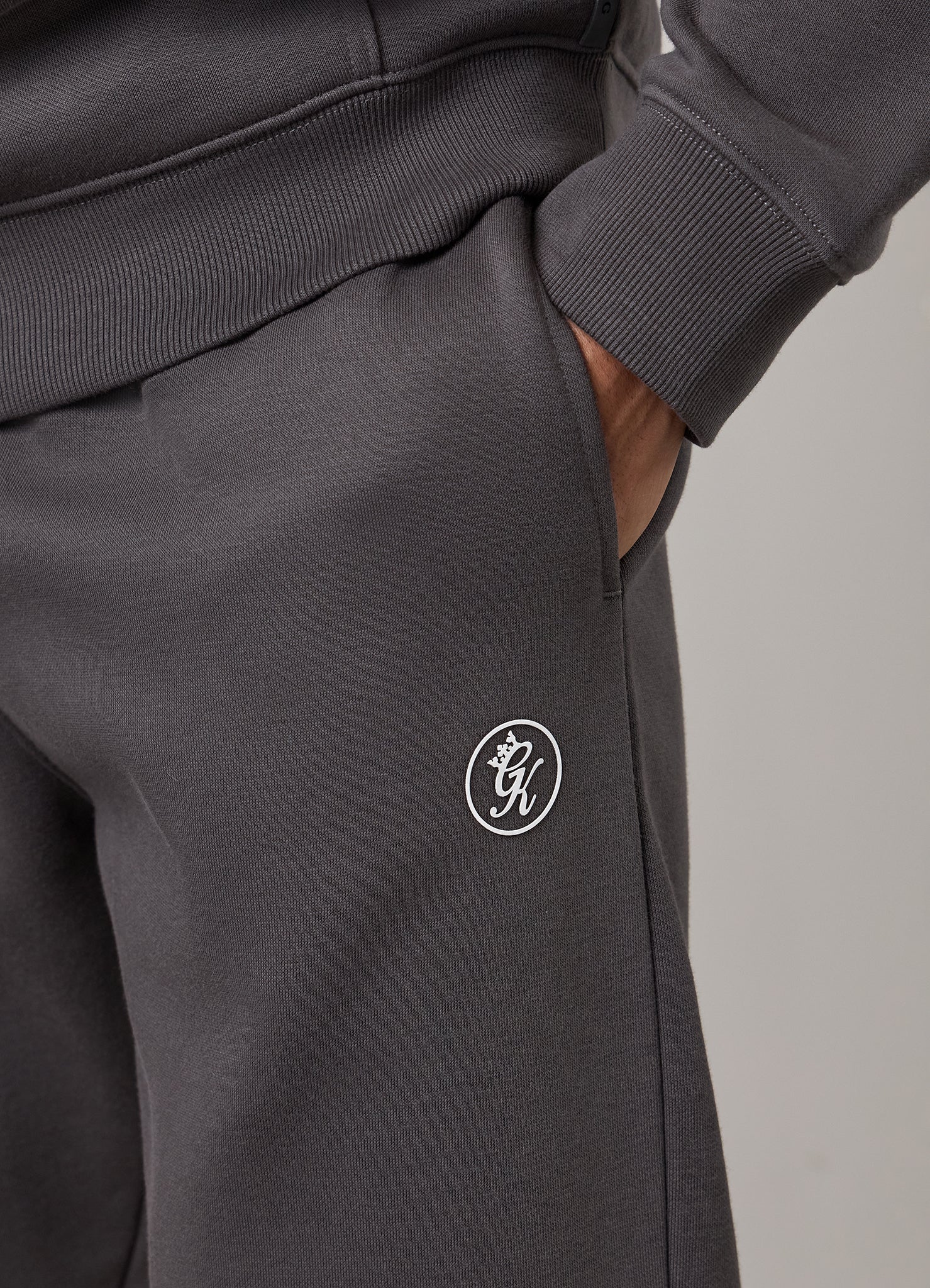 Gym King Pro Logo Jogger - Graphite