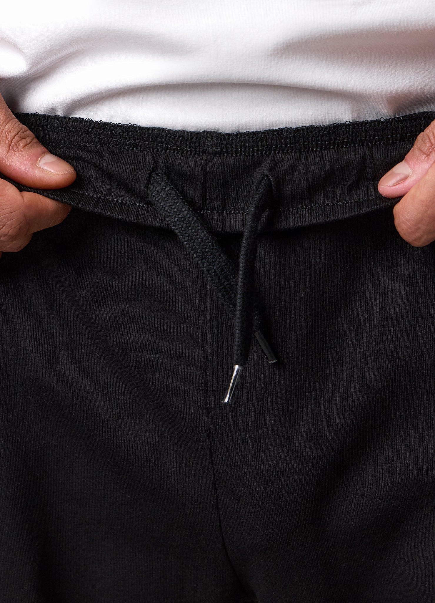 Gym King Pro Logo Jersey 6" Short - Black/White