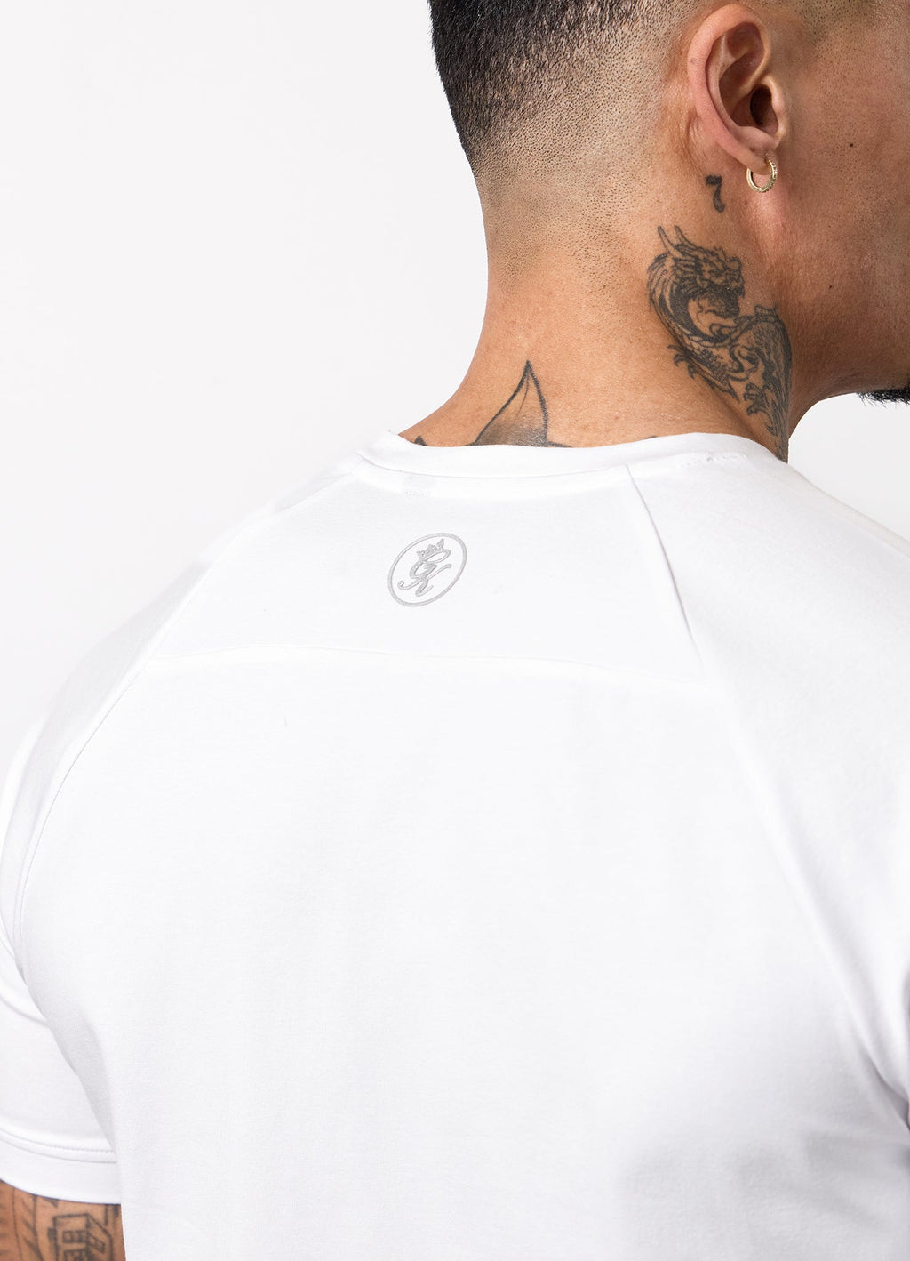 Gym King Pro Logo Tee - White