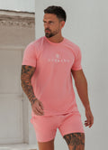 Gym King Pro Logo Tee - Pink