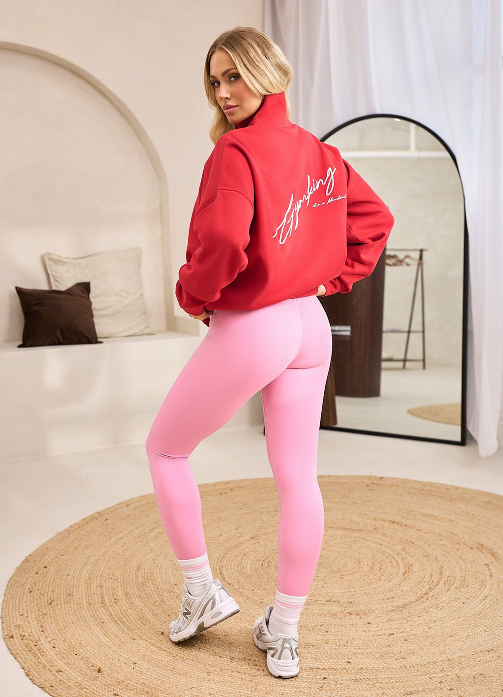 Gym King Knockout Legging - Candy Pink