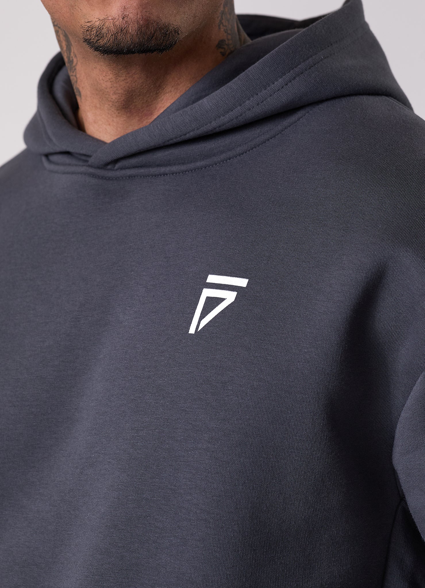 Gym King Fight Division Hoodie - Graphite