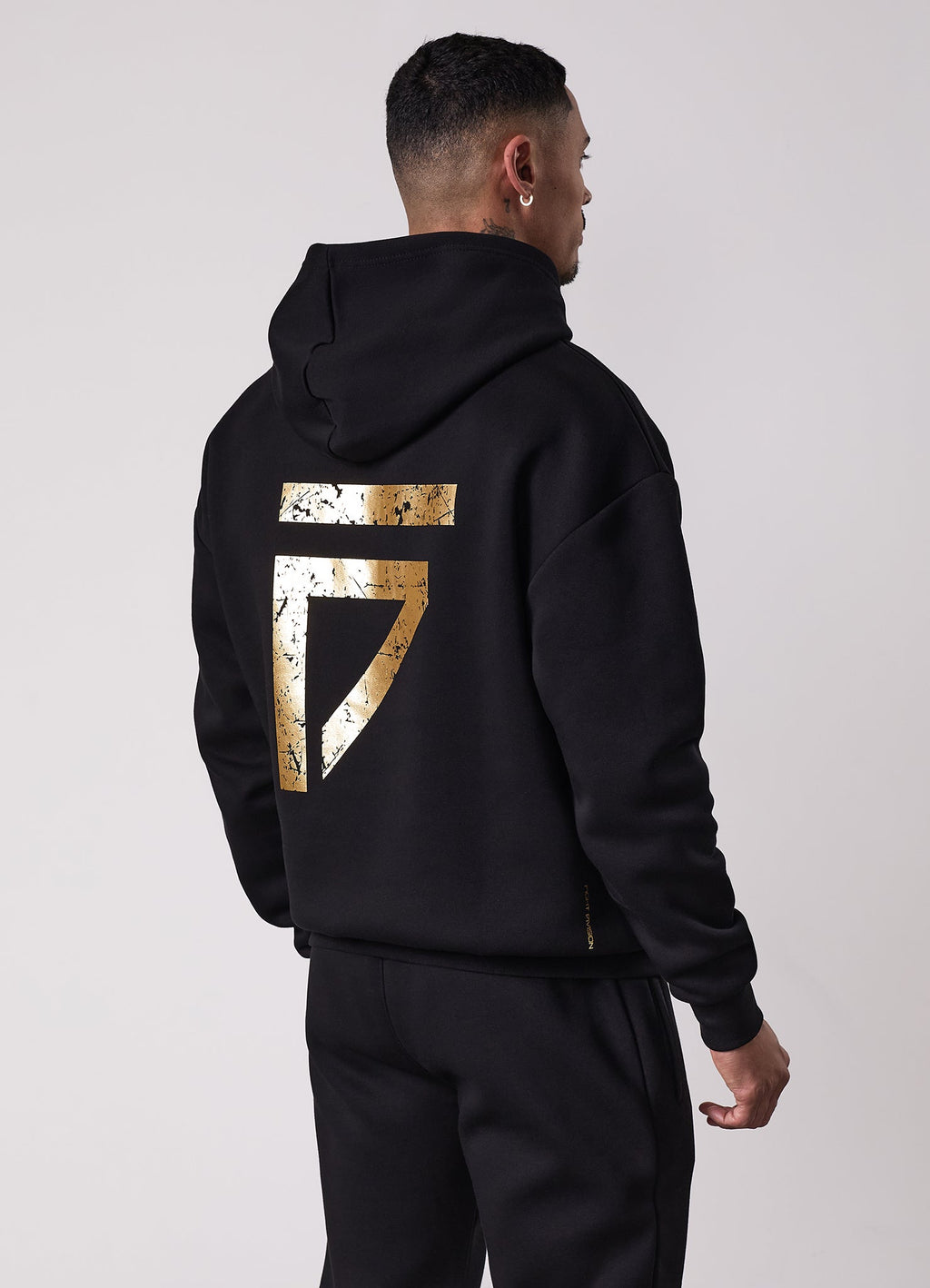 Gym King Fight Division Hoodie - Black