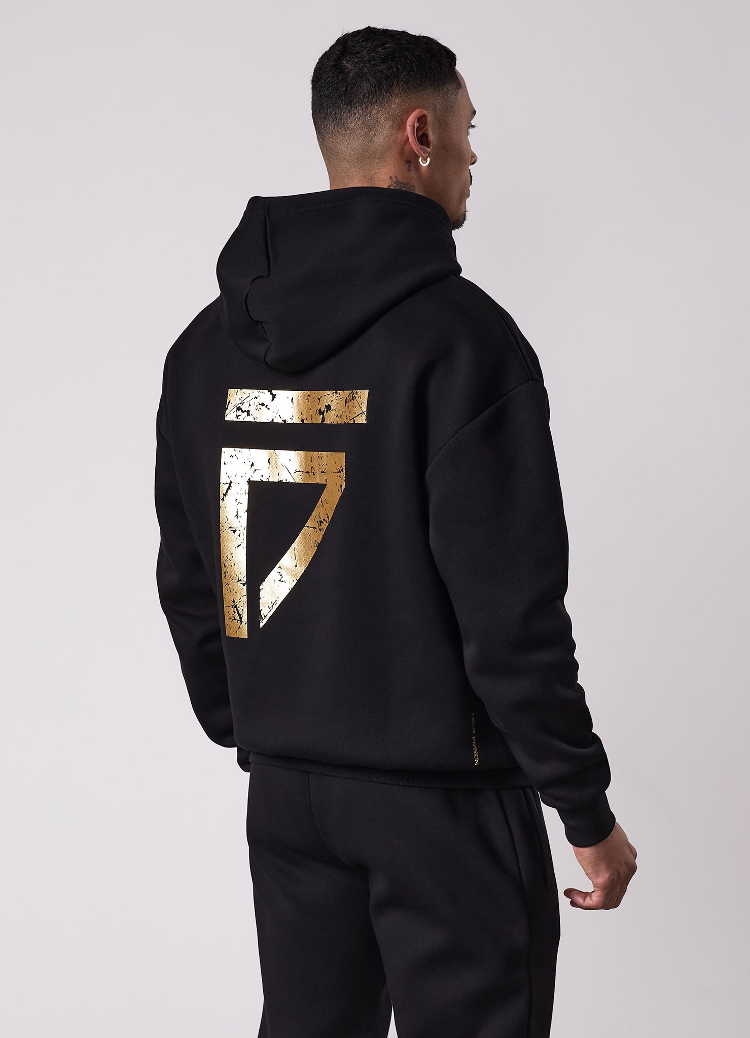 Gym King Fight Division Hoodie - Black