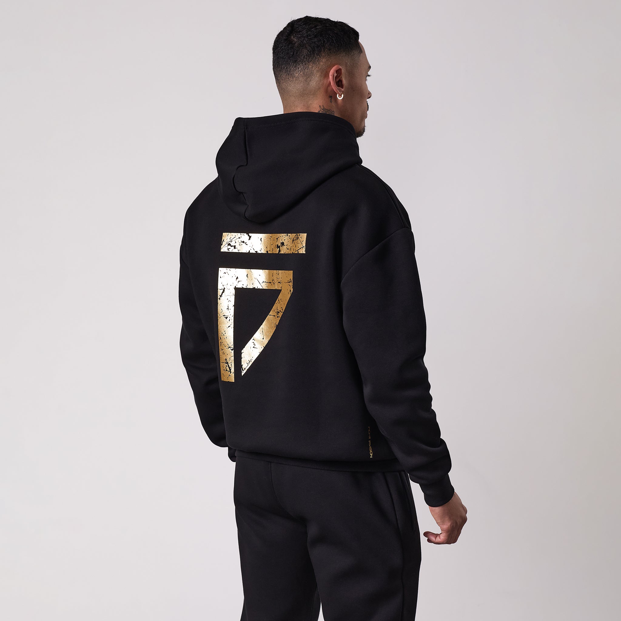 Gym King Fight Division Hoodie - Black