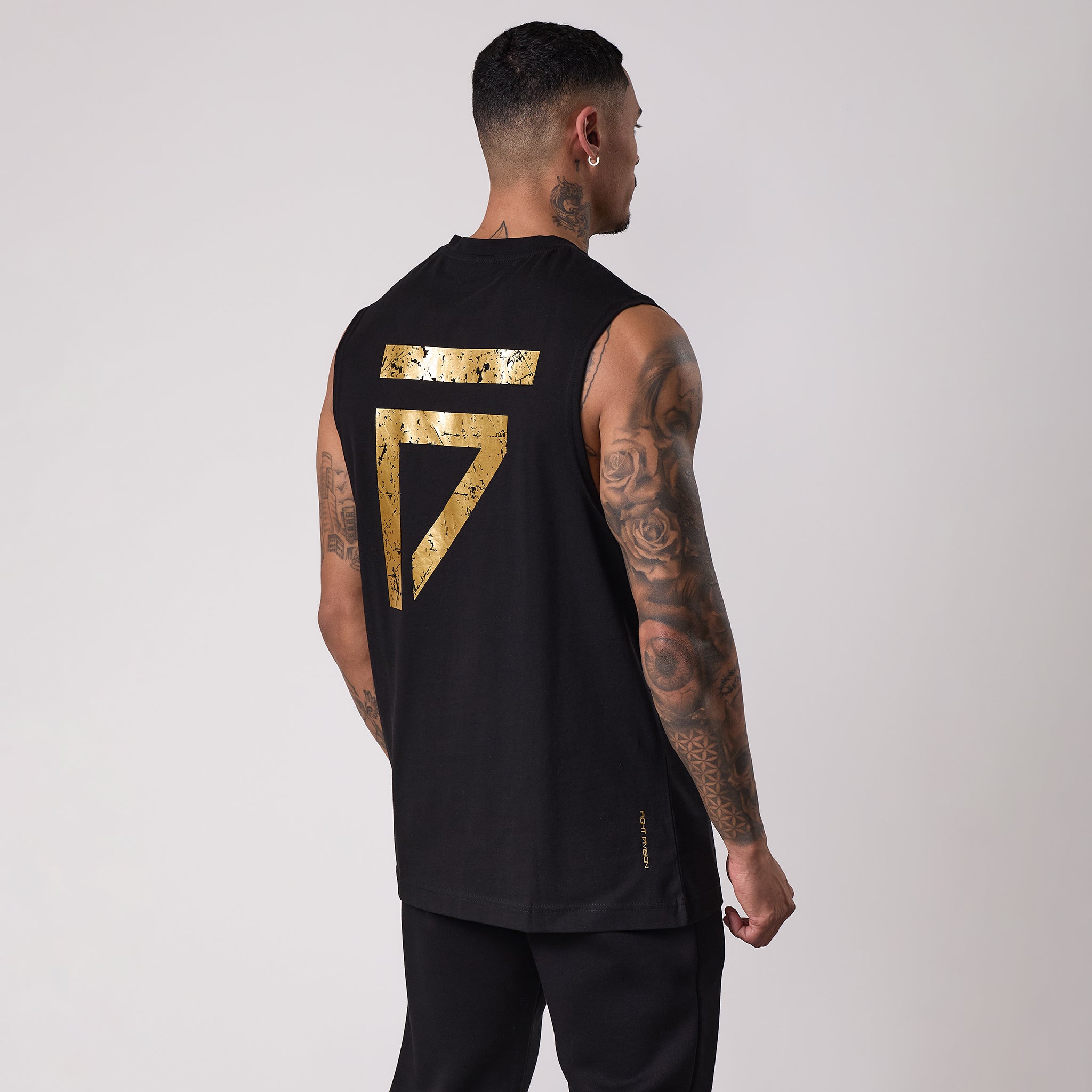 Gym King Fight Division Tank - Black