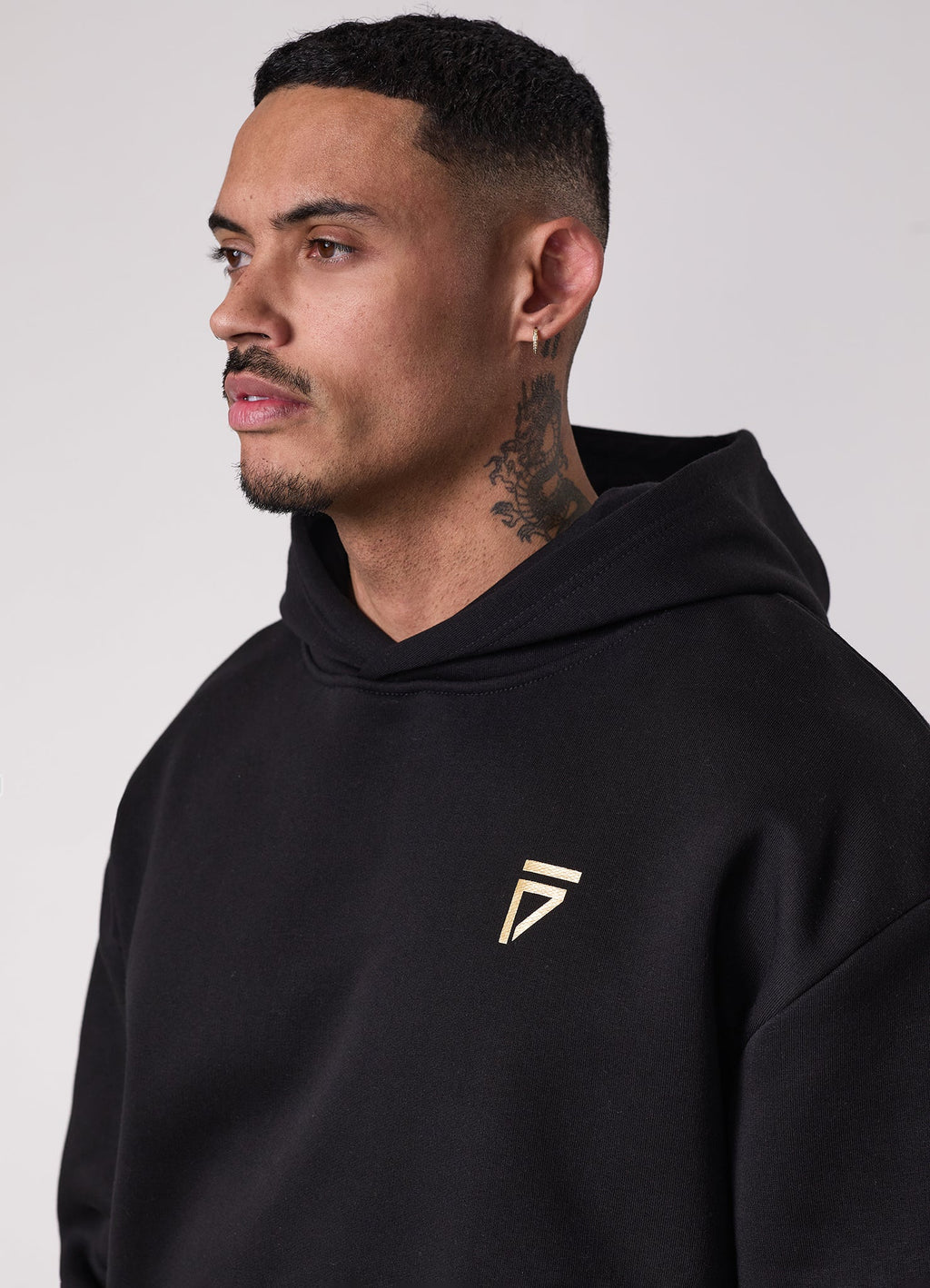 Gym King Fight Division Hoodie - Black