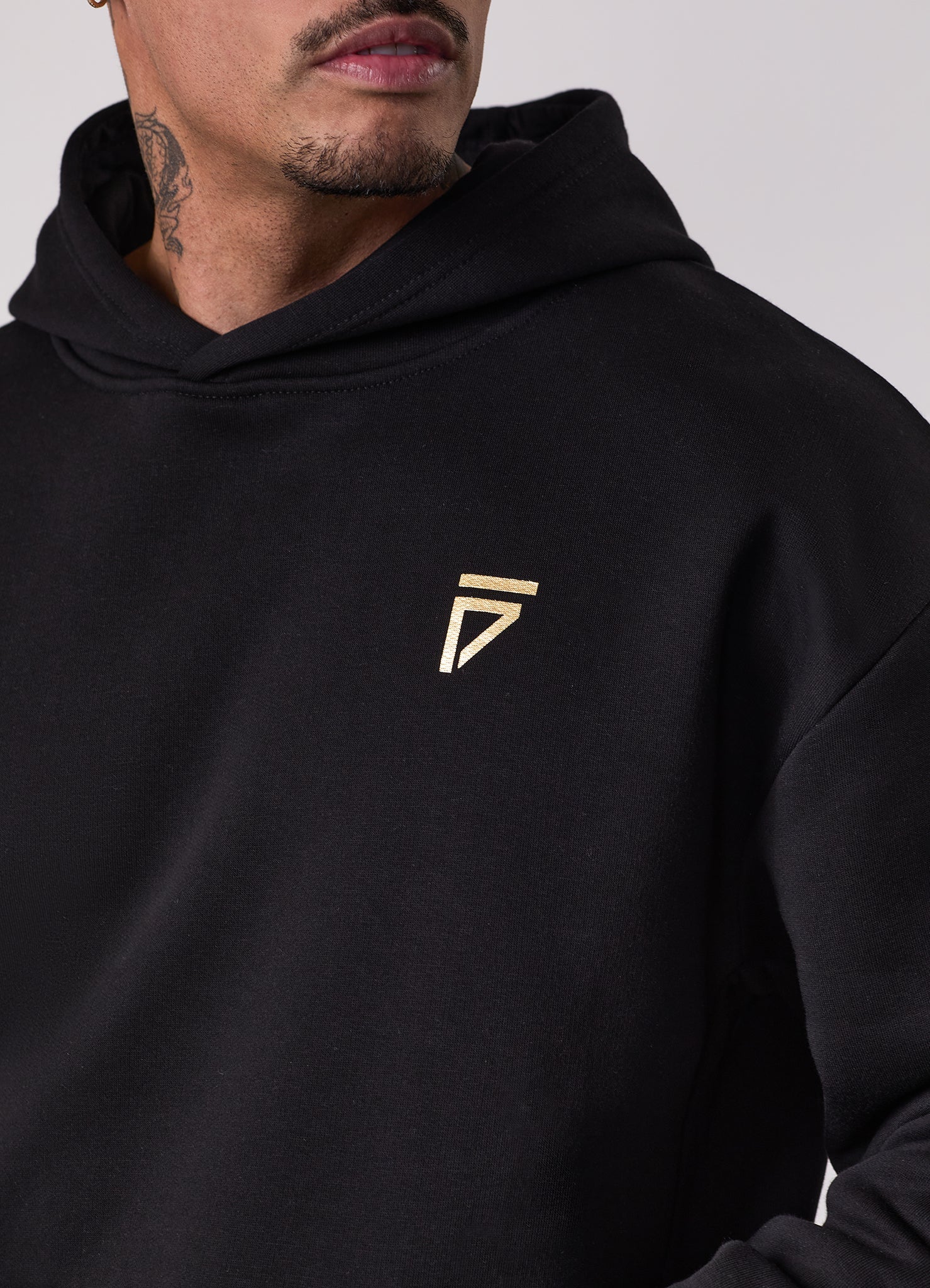 Gym King Fight Division Hoodie - Black