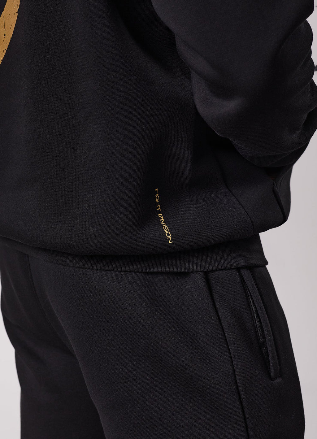 Gym King Fight Division Hoodie - Black