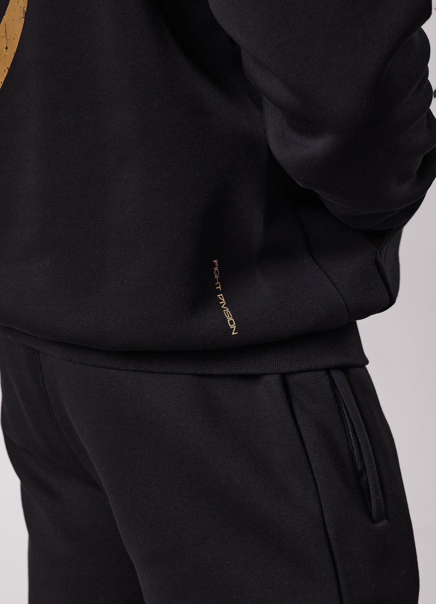 Gym King Fight Division Hoodie - Black