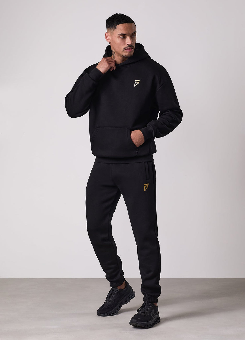 Gym King Fight Division Hoodie - Black