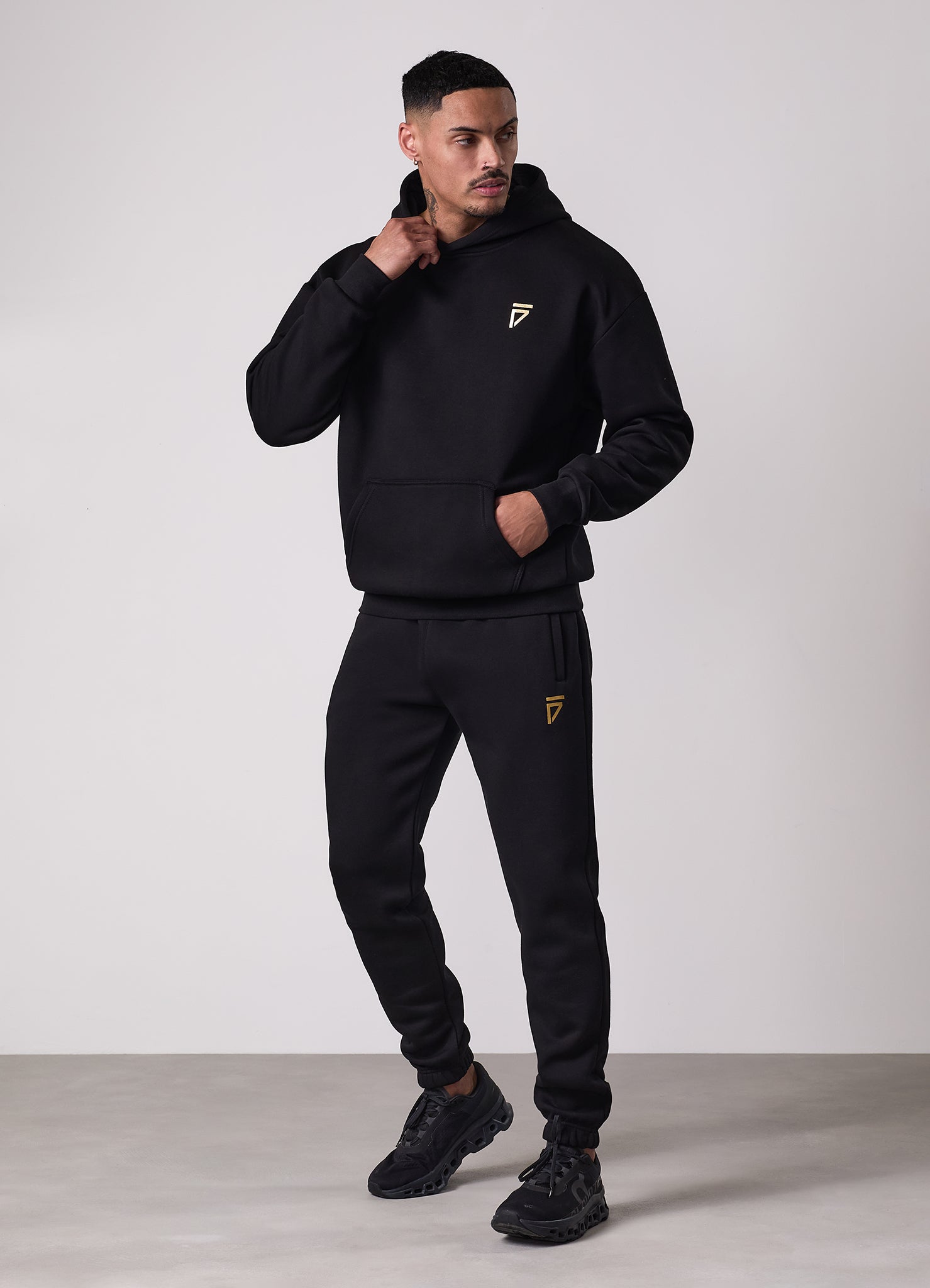 Gym King Fight Division Hoodie - Black