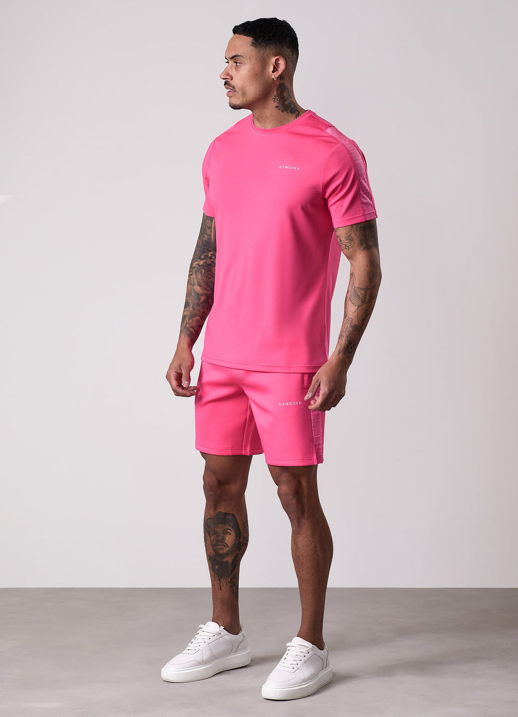 Gym King Core Plus Poly 2.0 Short - Pink