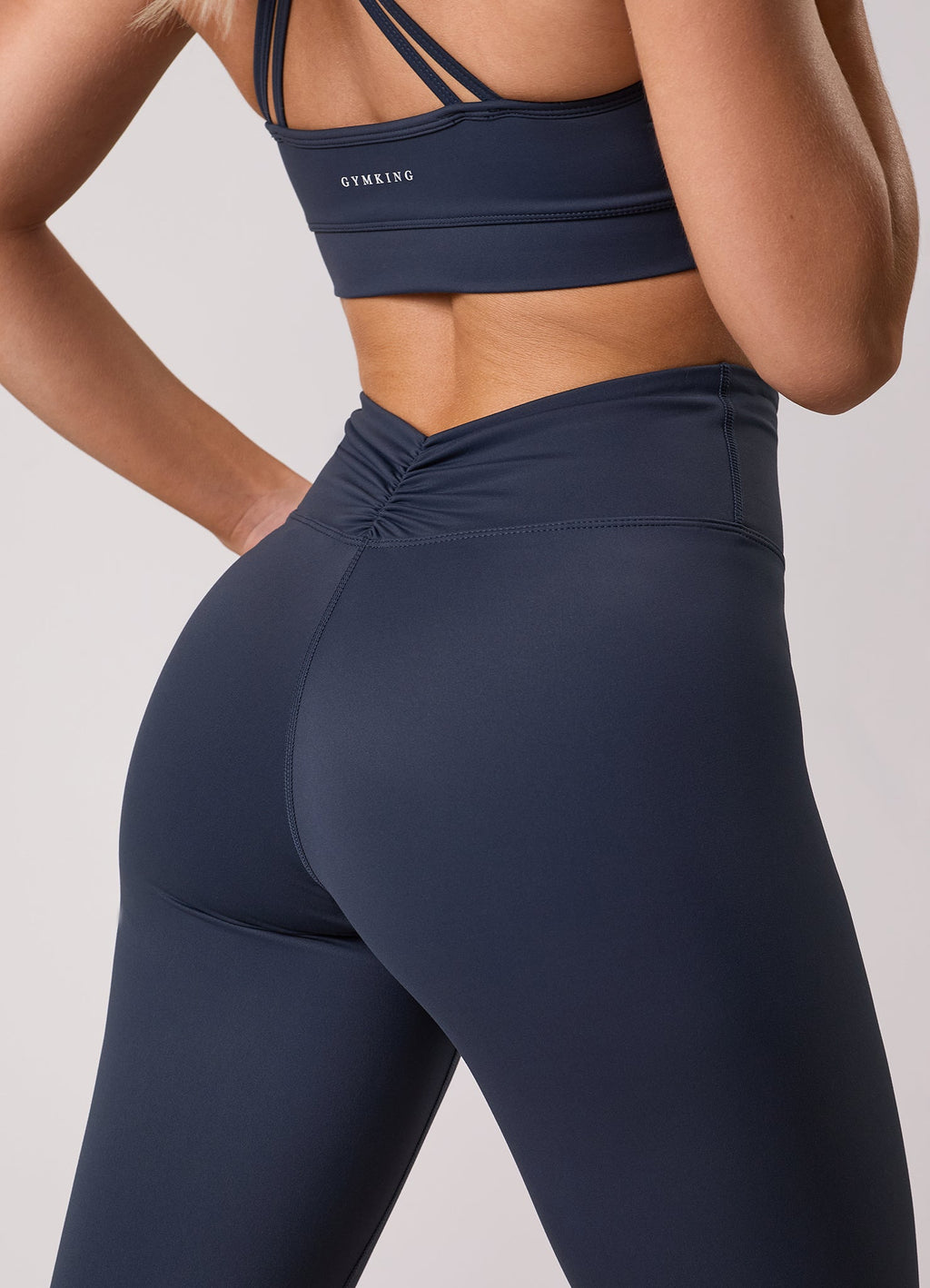 Gym King 365 Scrunch Legging - Midnight Blue