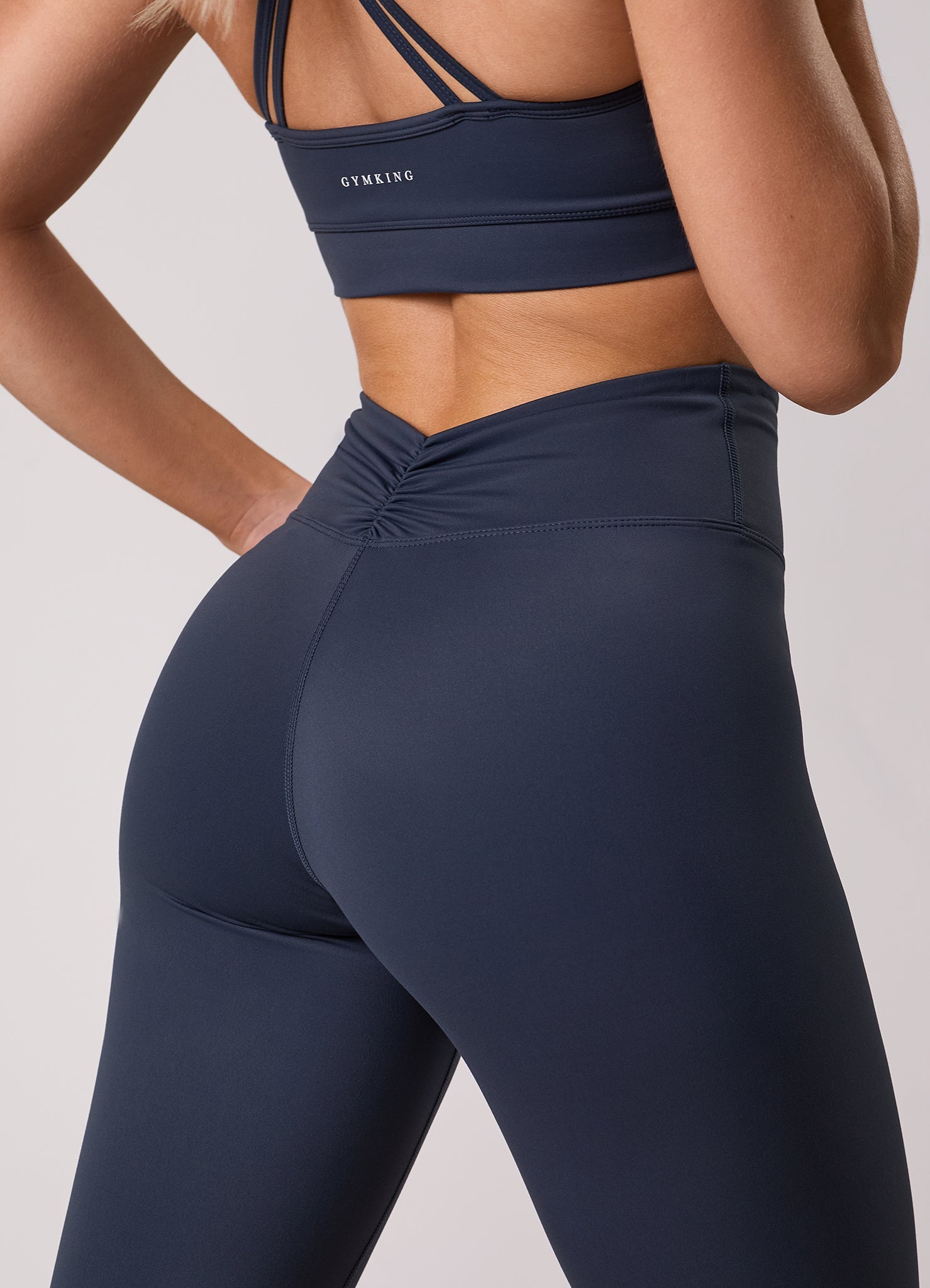 Gym King 365 Scrunch Legging - Midnight Blue