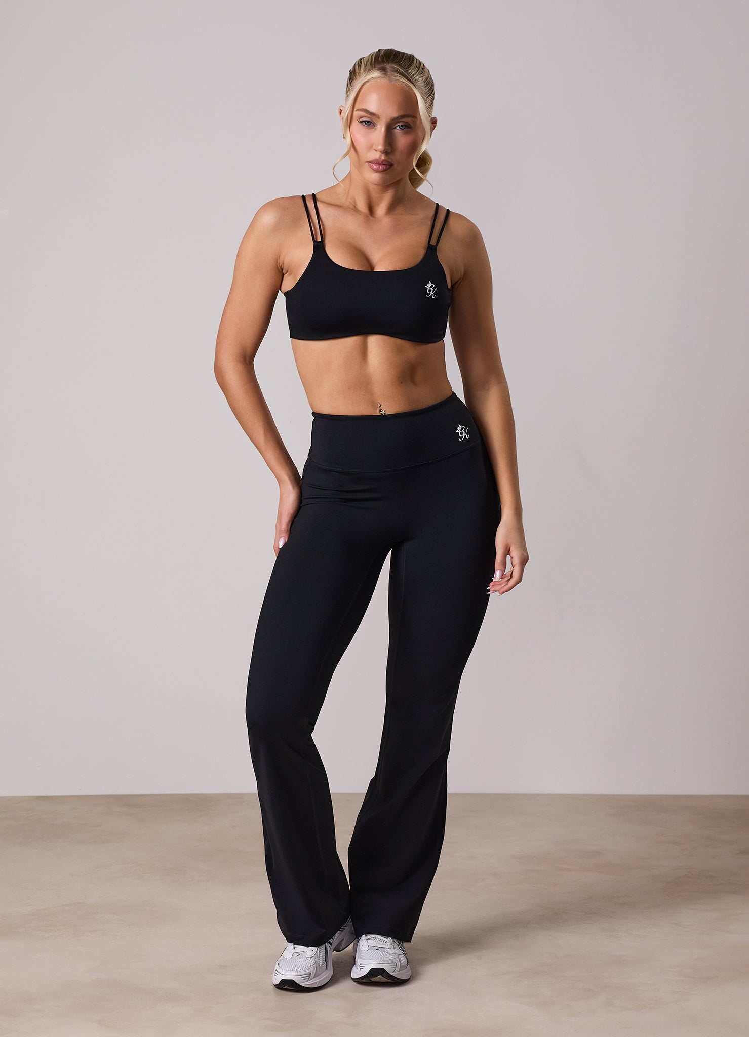 Gym King 365 Micro Sports Bra - Black